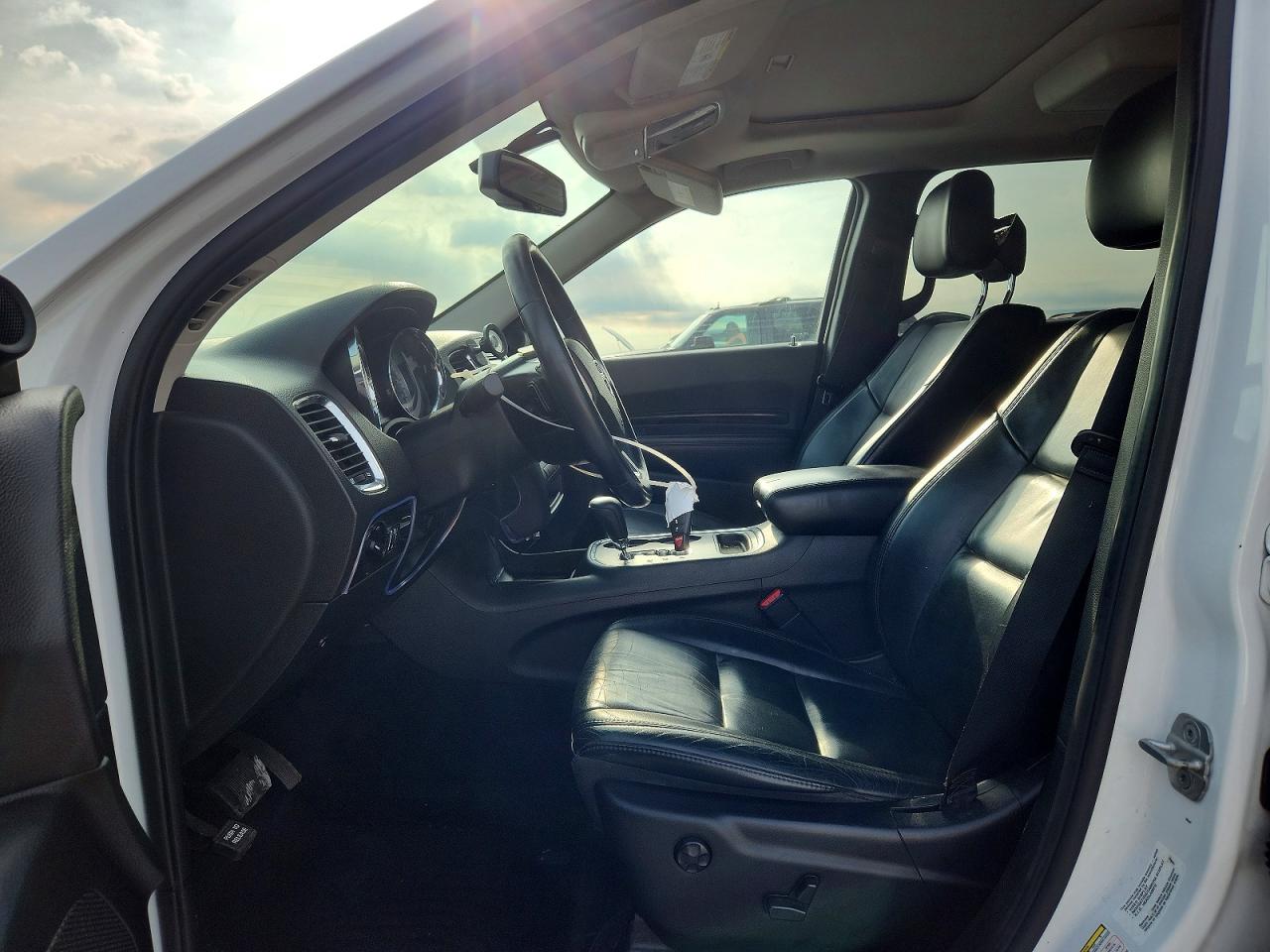 2013 Dodge Durango Crew White vin: 1C4RDJDG5DC554244