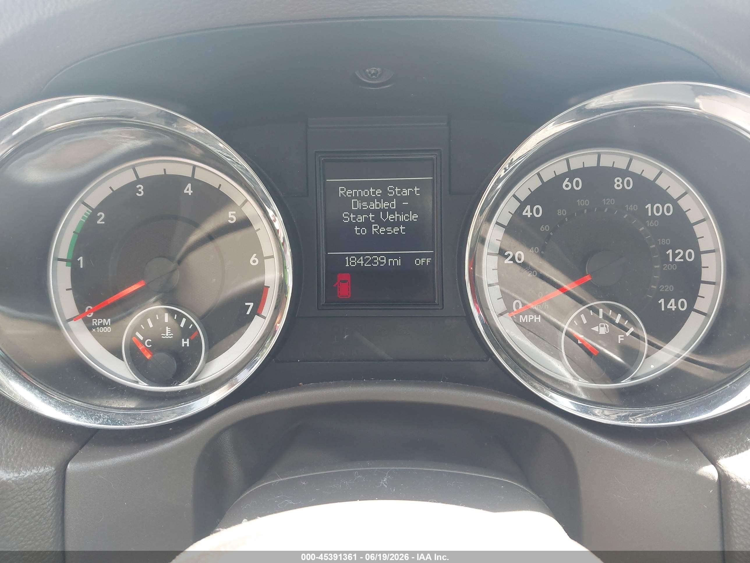 2013 Dodge Durango Crew Black vin: 1C4RDJDG5DC554308