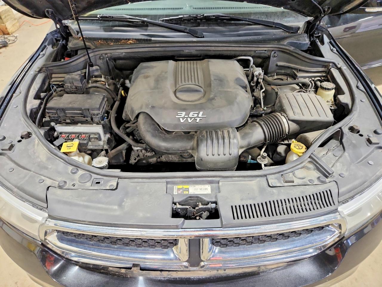 2013 Dodge Durango Crew Черный vin: 1C4RDJDG5DC660046
