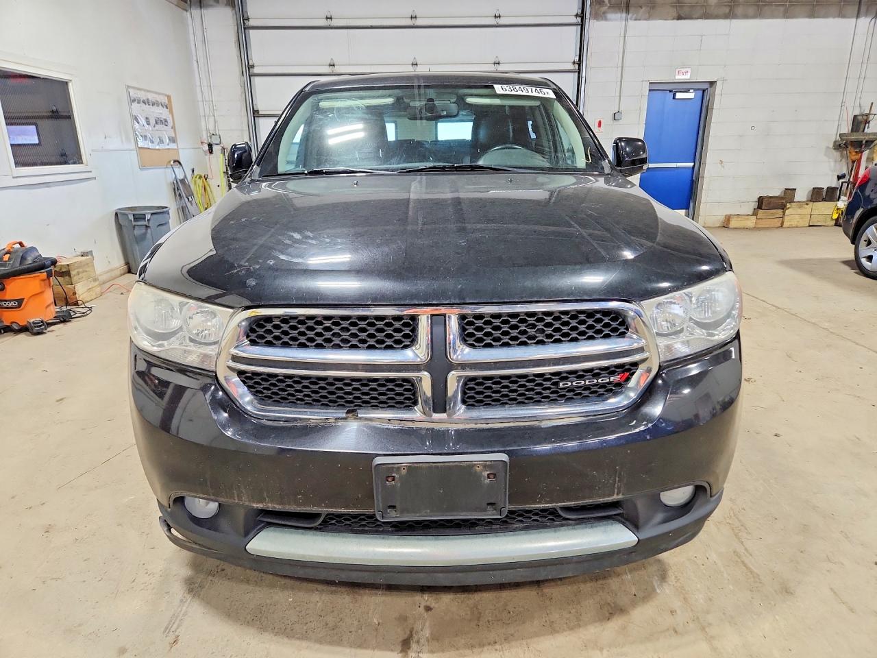 2013 Dodge Durango Crew Черный vin: 1C4RDJDG5DC660046