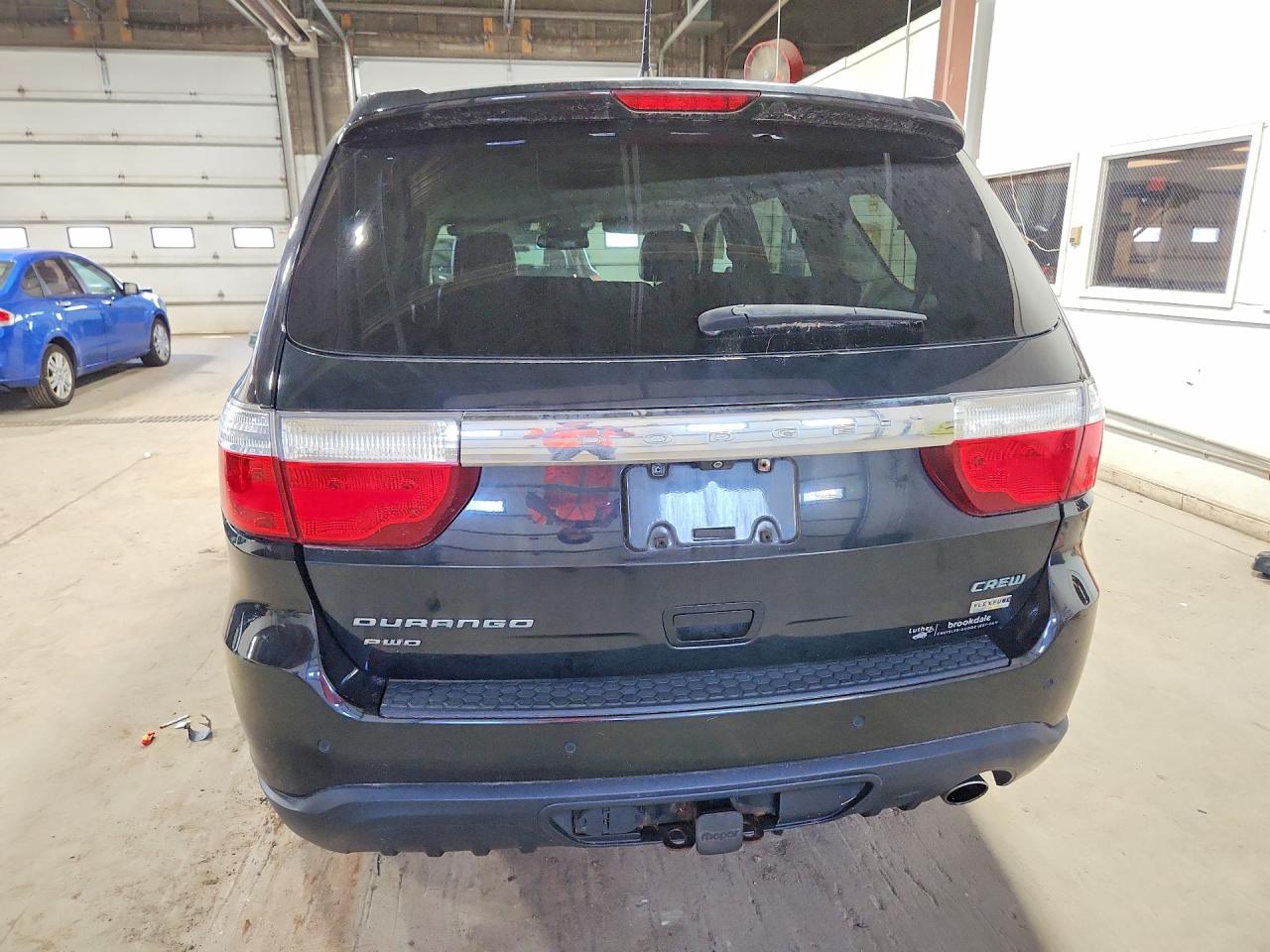 2013 Dodge Durango Crew Черный vin: 1C4RDJDG5DC660046