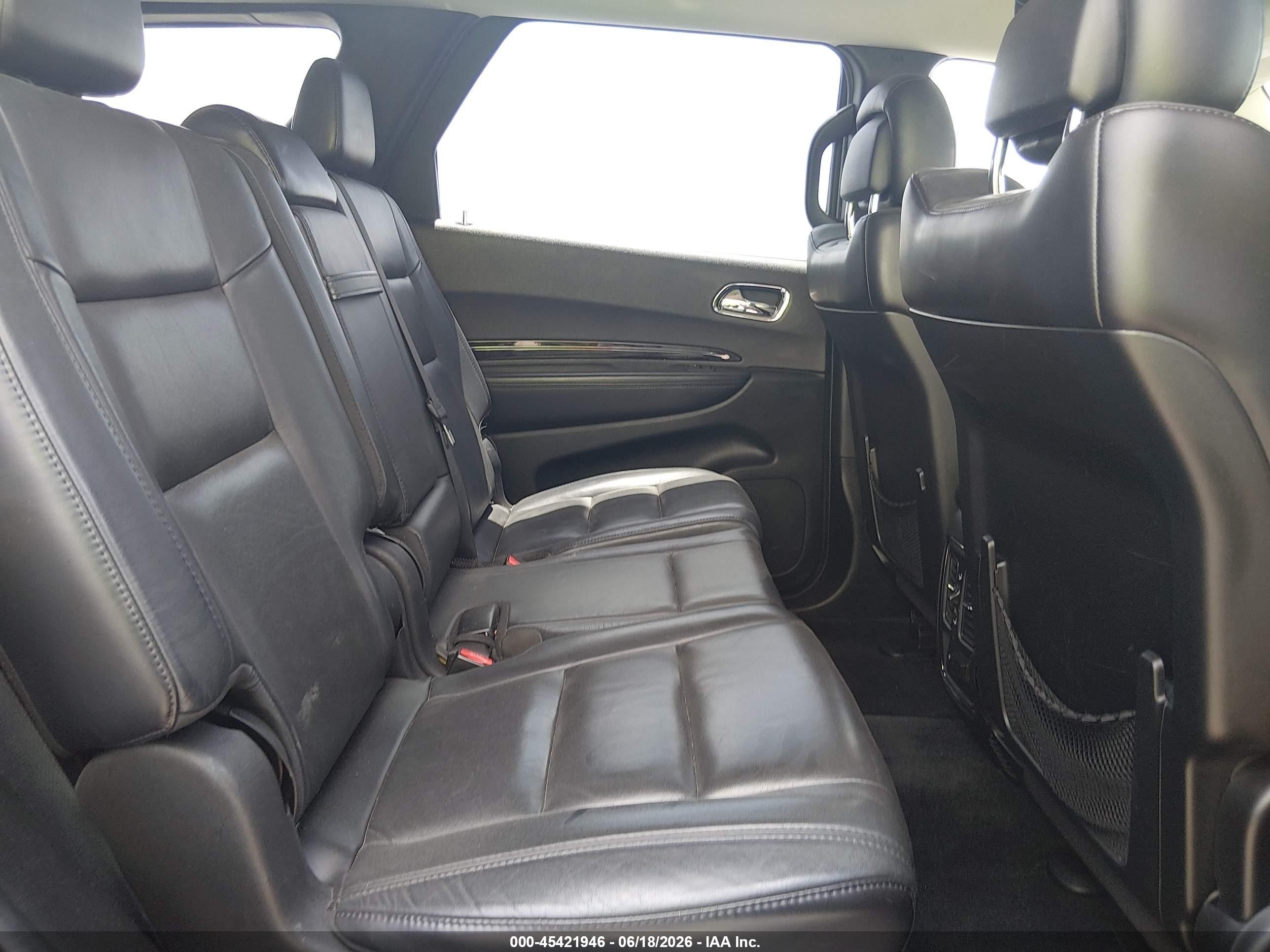 2013 Dodge Durango Crew Red vin: 1C4RDJDG5DC674397