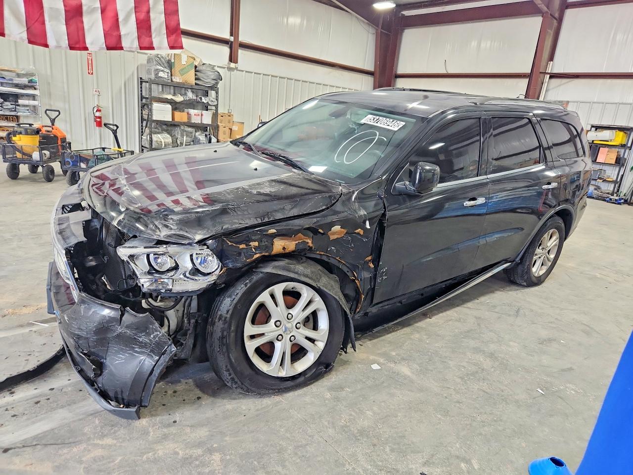 2013 Dodge Durango Crew Black vin: 1C4RDJDG5DC699123