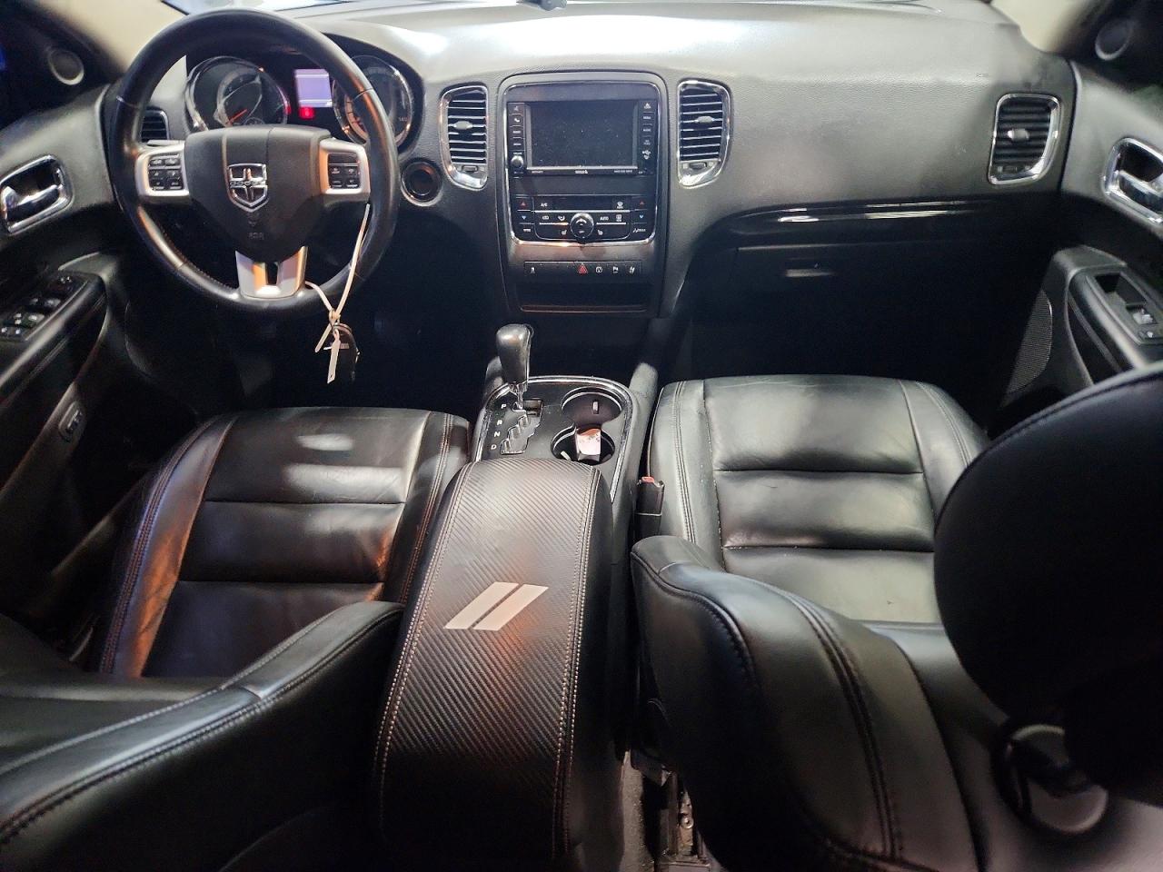 2013 Dodge Durango Crew Black vin: 1C4RDJDG5DC699123