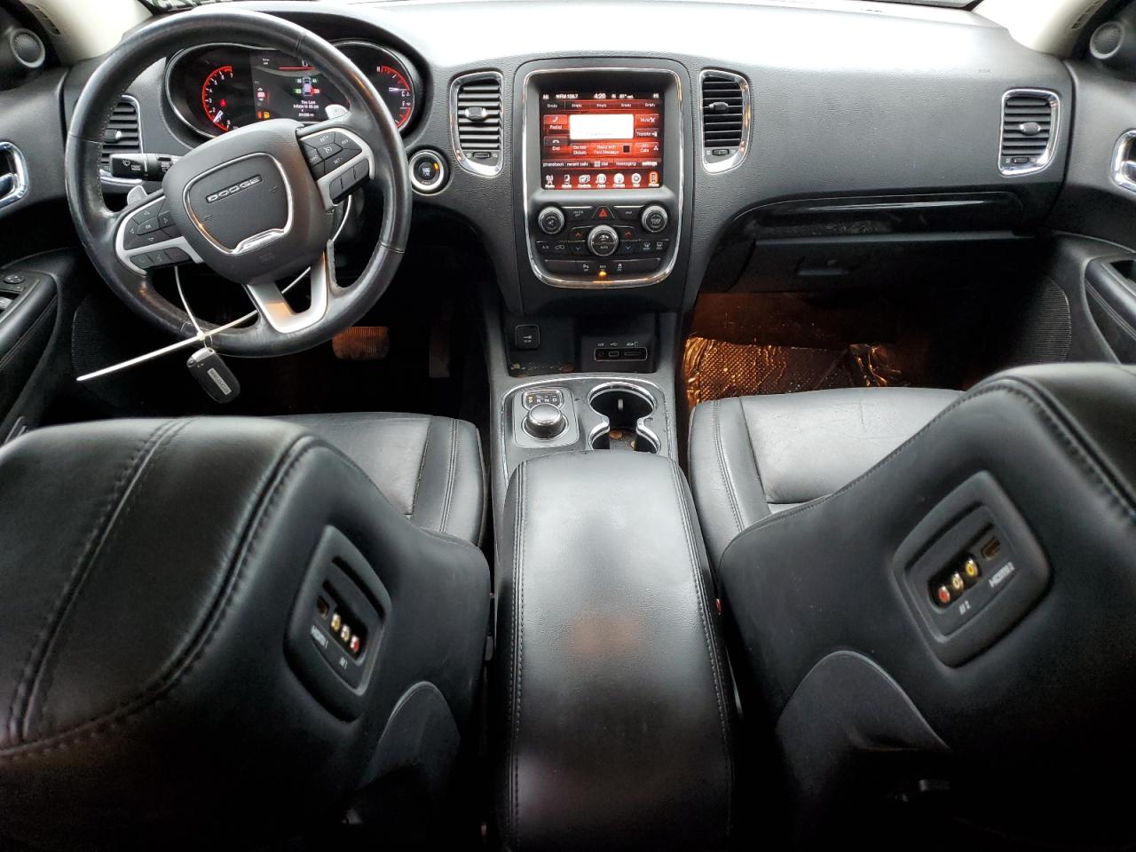 2014 Dodge Durango Limited Burgundy vin: 1C4RDJDG5EC278617