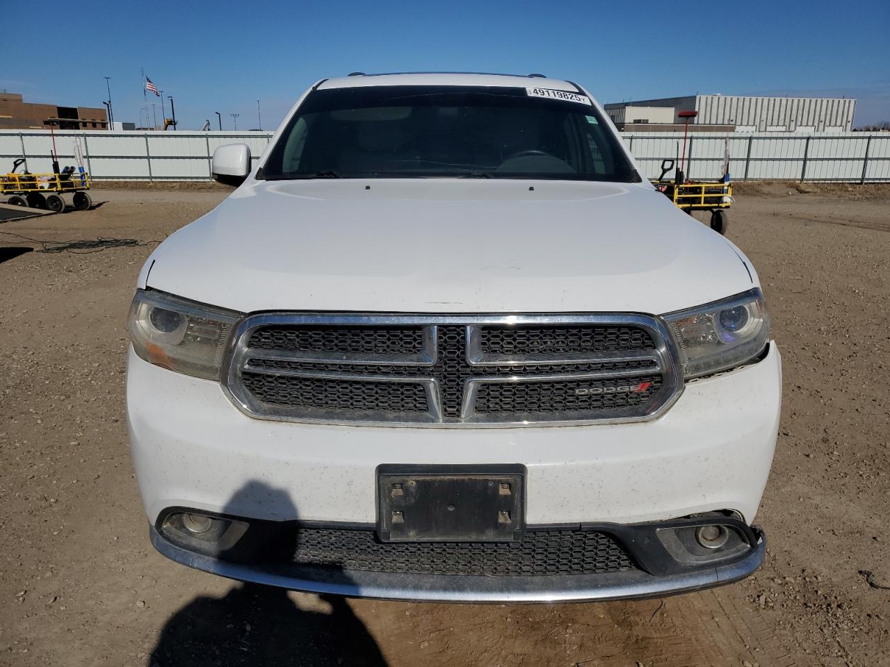 2014 Dodge Durango Limited White vin: 1C4RDJDG5EC360850