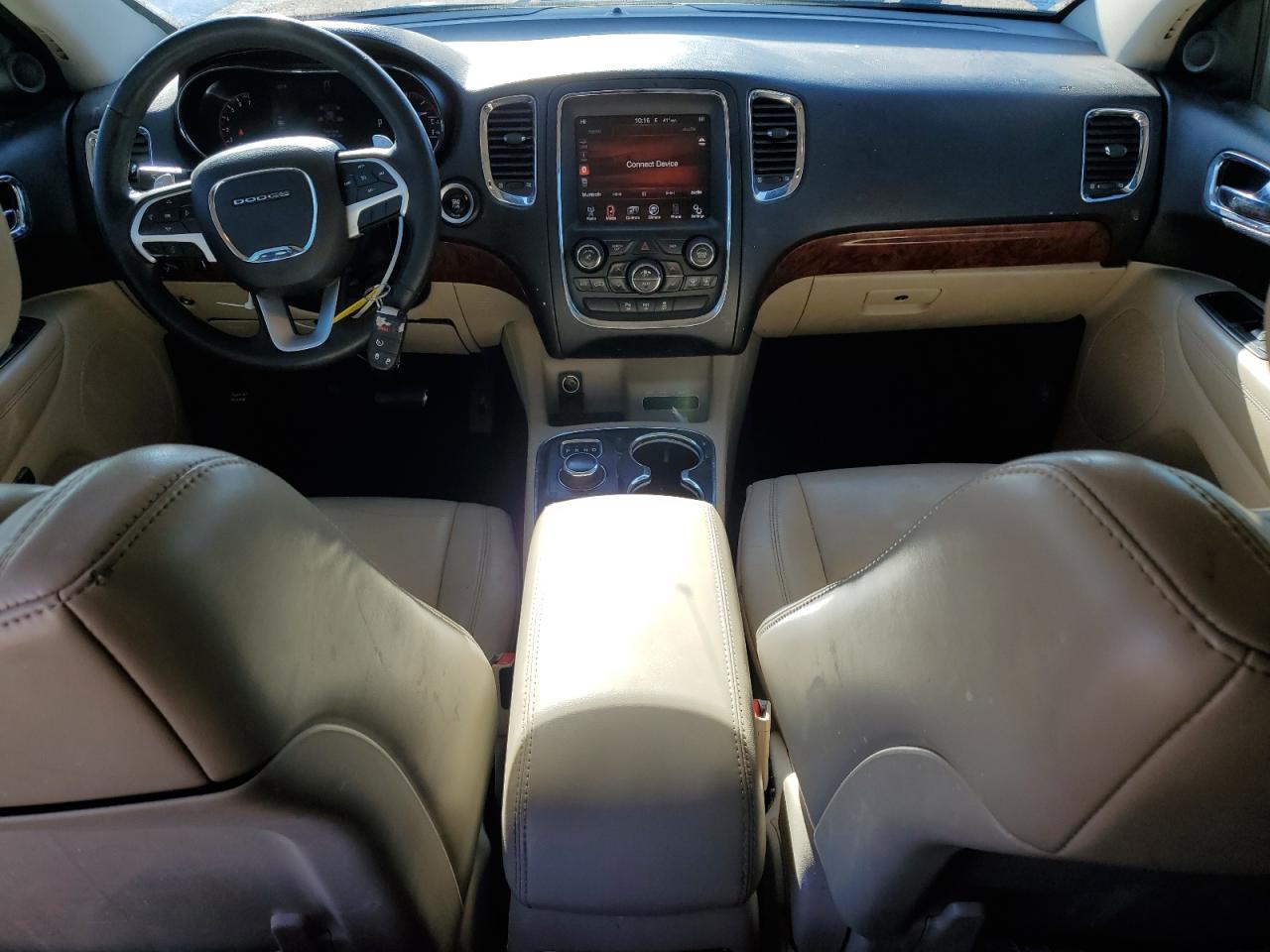 2014 Dodge Durango Limited White vin: 1C4RDJDG5EC360850