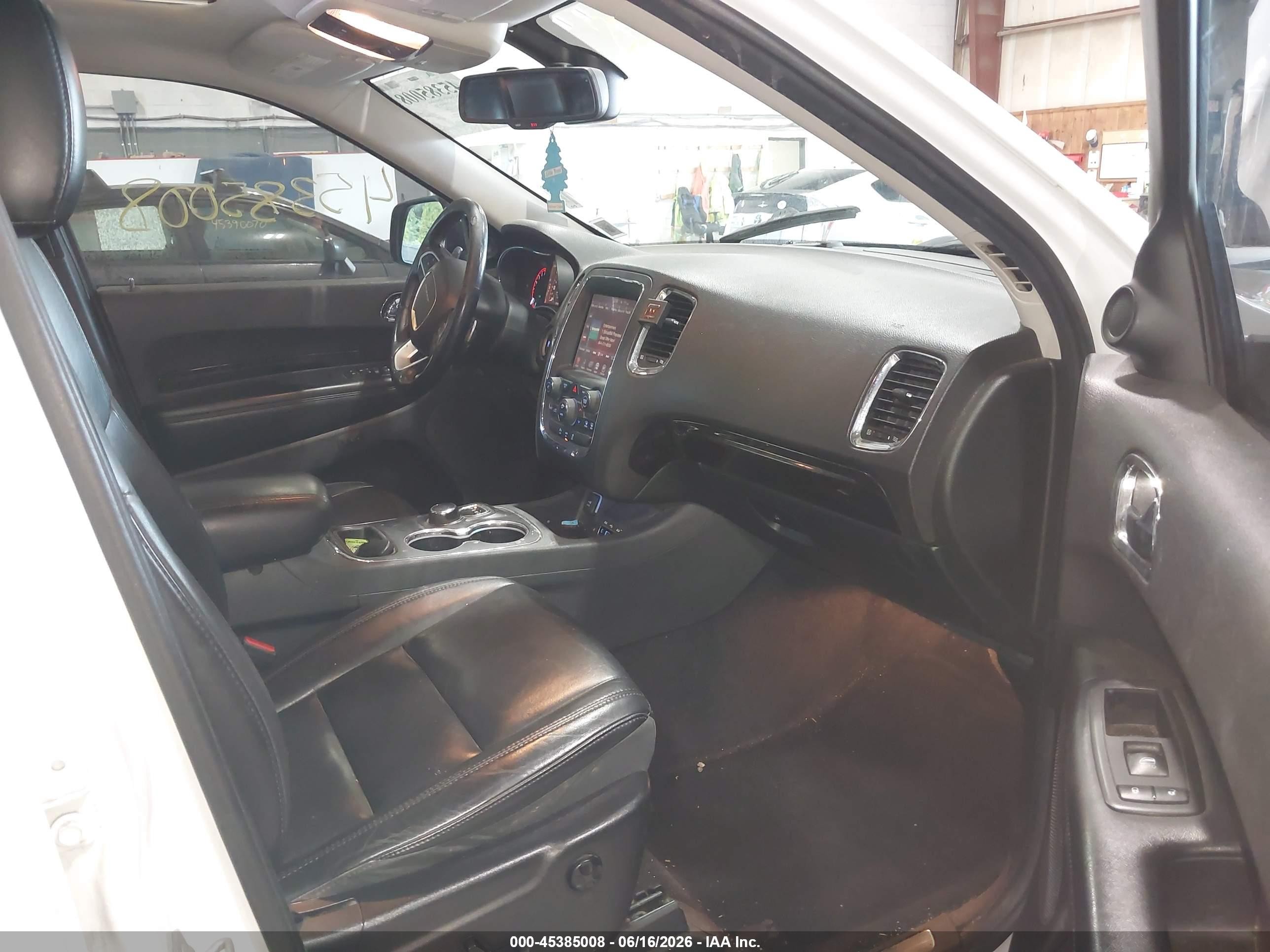 2014 Dodge Durango Limited White vin: 1C4RDJDG5EC462018