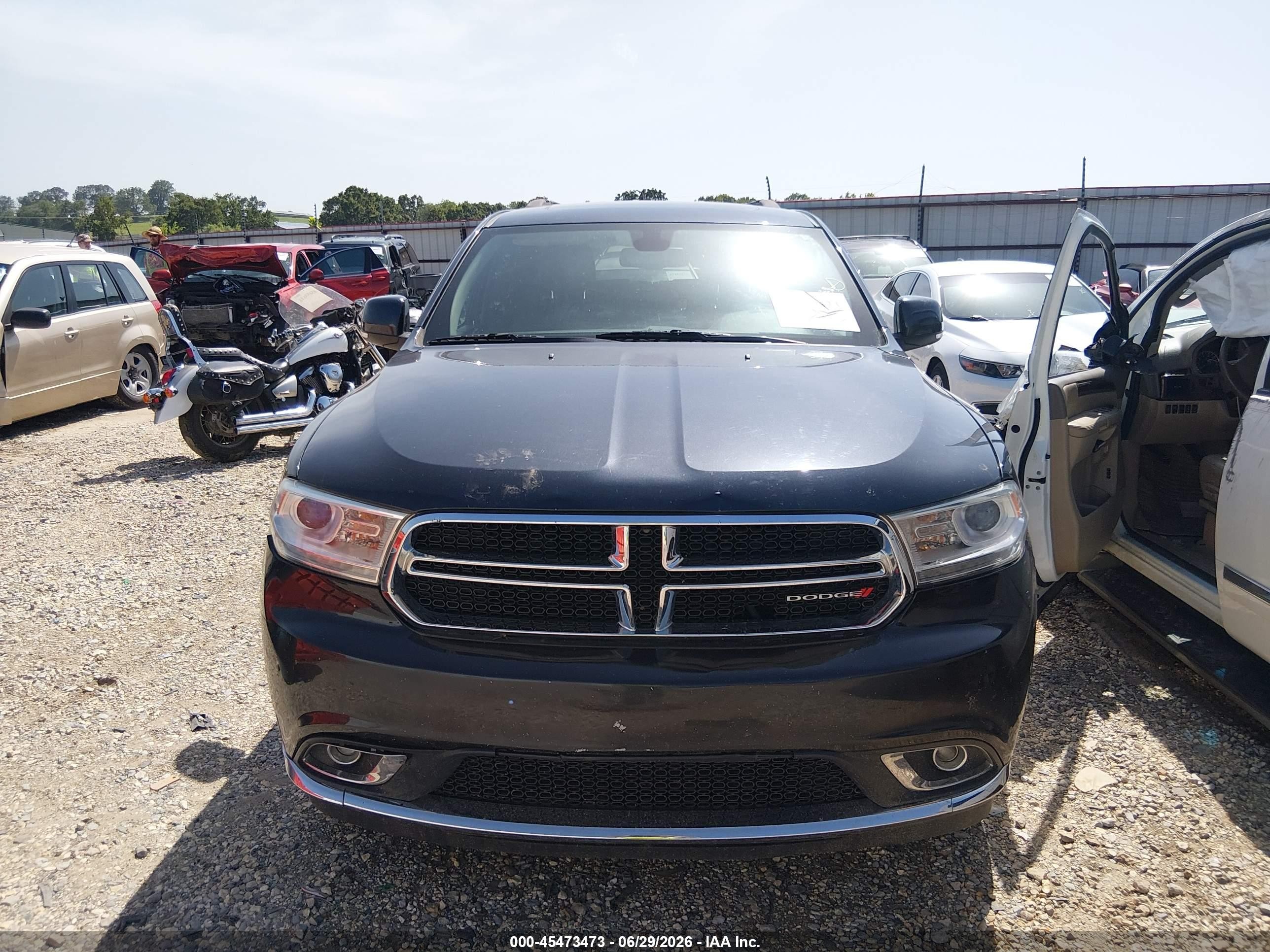 2014 Dodge Durango Limited Black vin: 1C4RDJDG5EC475447