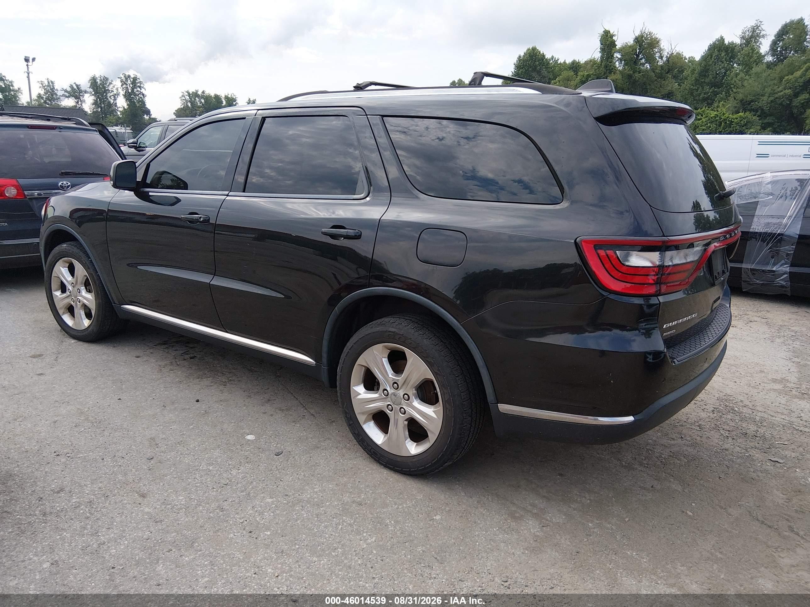 2014 Dodge Durango Limited Black vin: 1C4RDJDG5EC484388