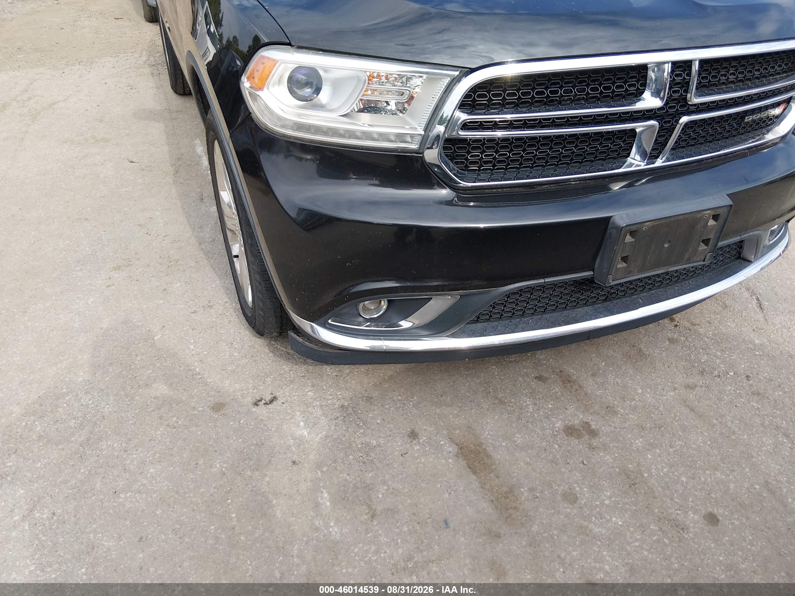 2014 Dodge Durango Limited Black vin: 1C4RDJDG5EC484388