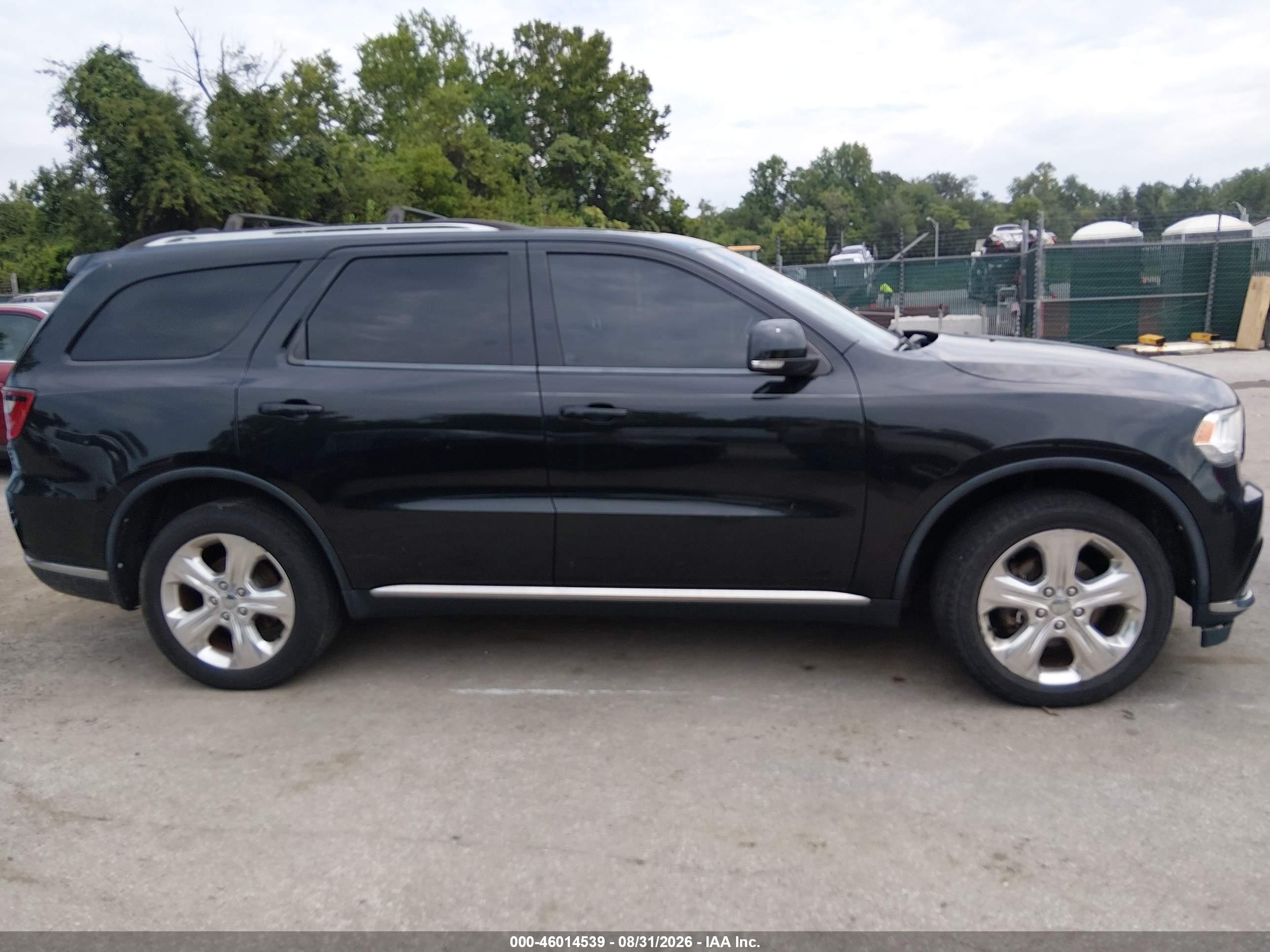 2014 Dodge Durango Limited Black vin: 1C4RDJDG5EC484388