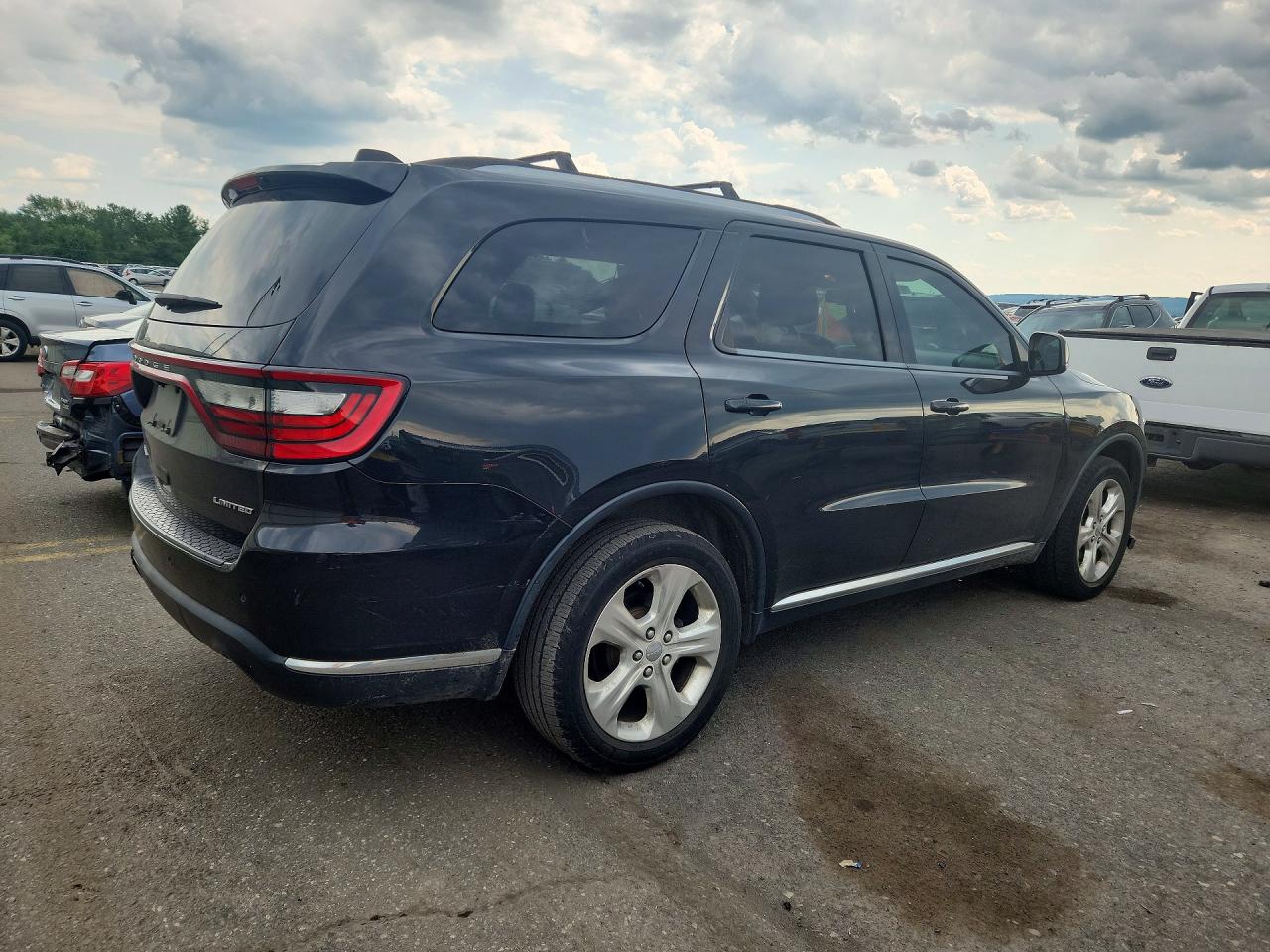 2014 Dodge Durango Limited Black vin: 1C4RDJDG5EC550695