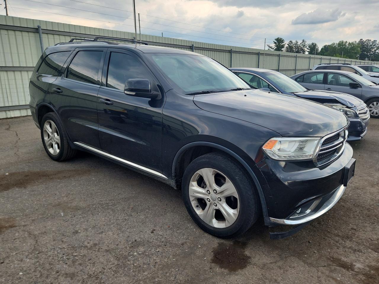 2014 Dodge Durango Limited Black vin: 1C4RDJDG5EC550695