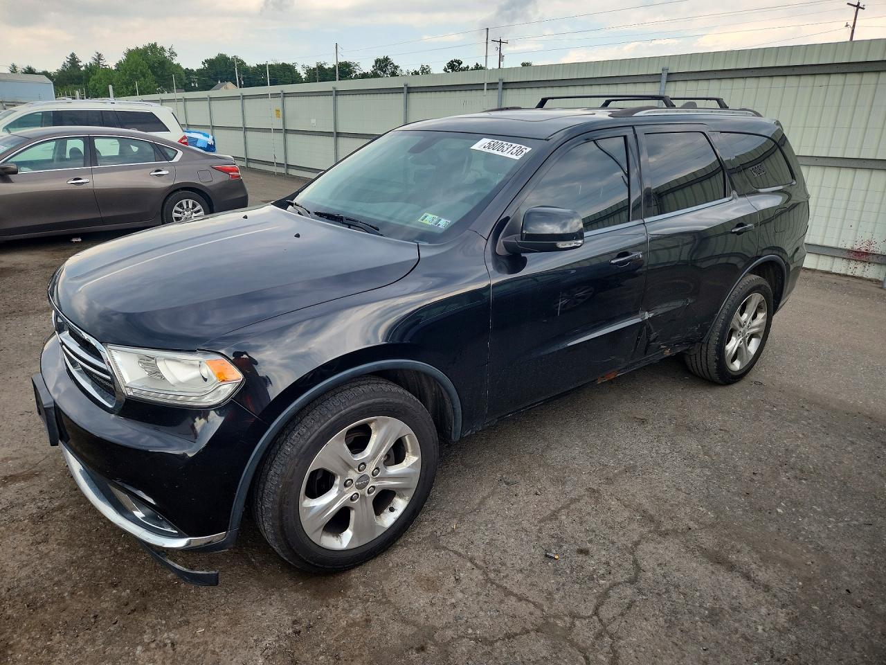 2014 Dodge Durango Limited Black vin: 1C4RDJDG5EC550695