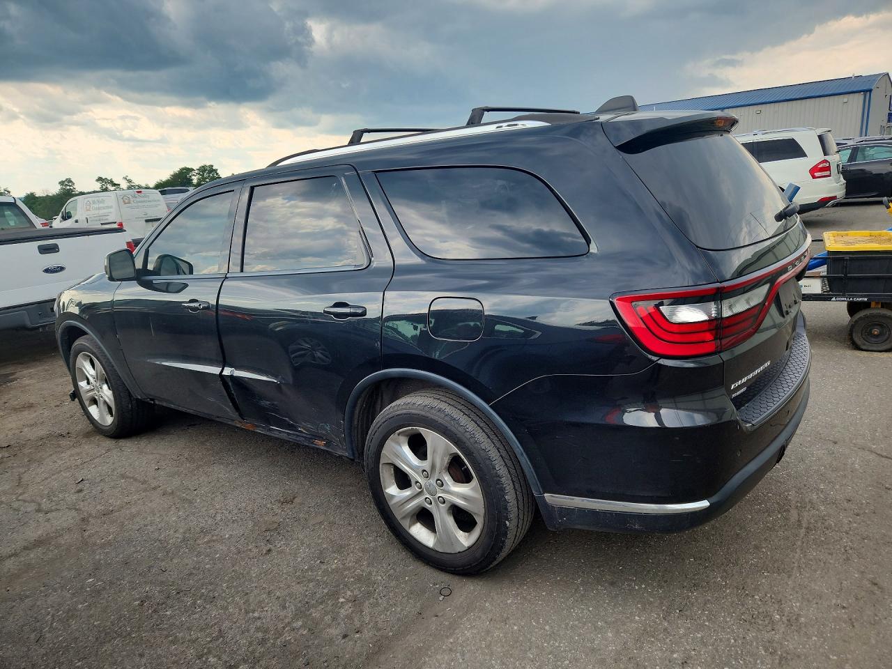 2014 Dodge Durango Limited Black vin: 1C4RDJDG5EC550695