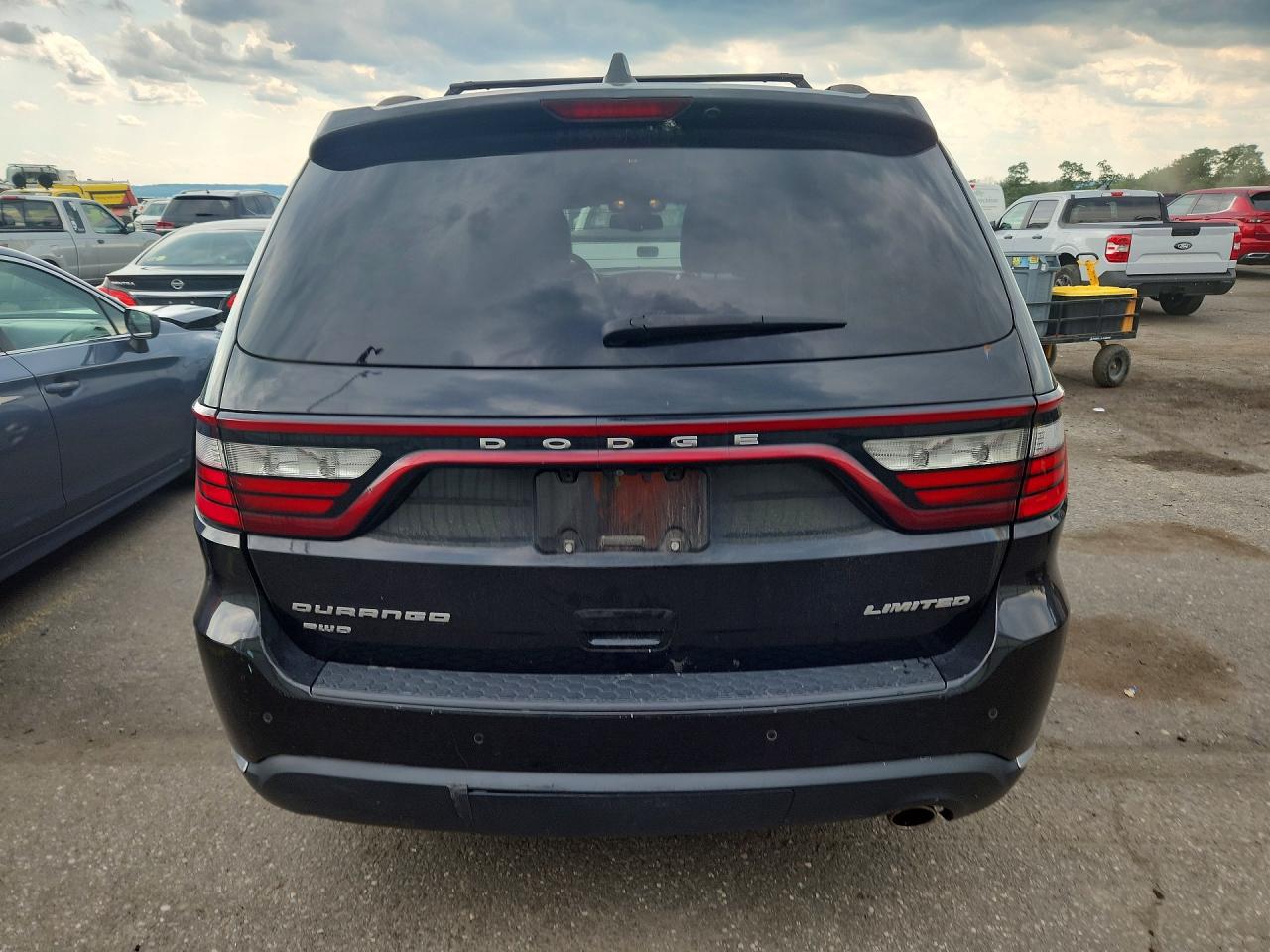 2014 Dodge Durango Limited Black vin: 1C4RDJDG5EC550695