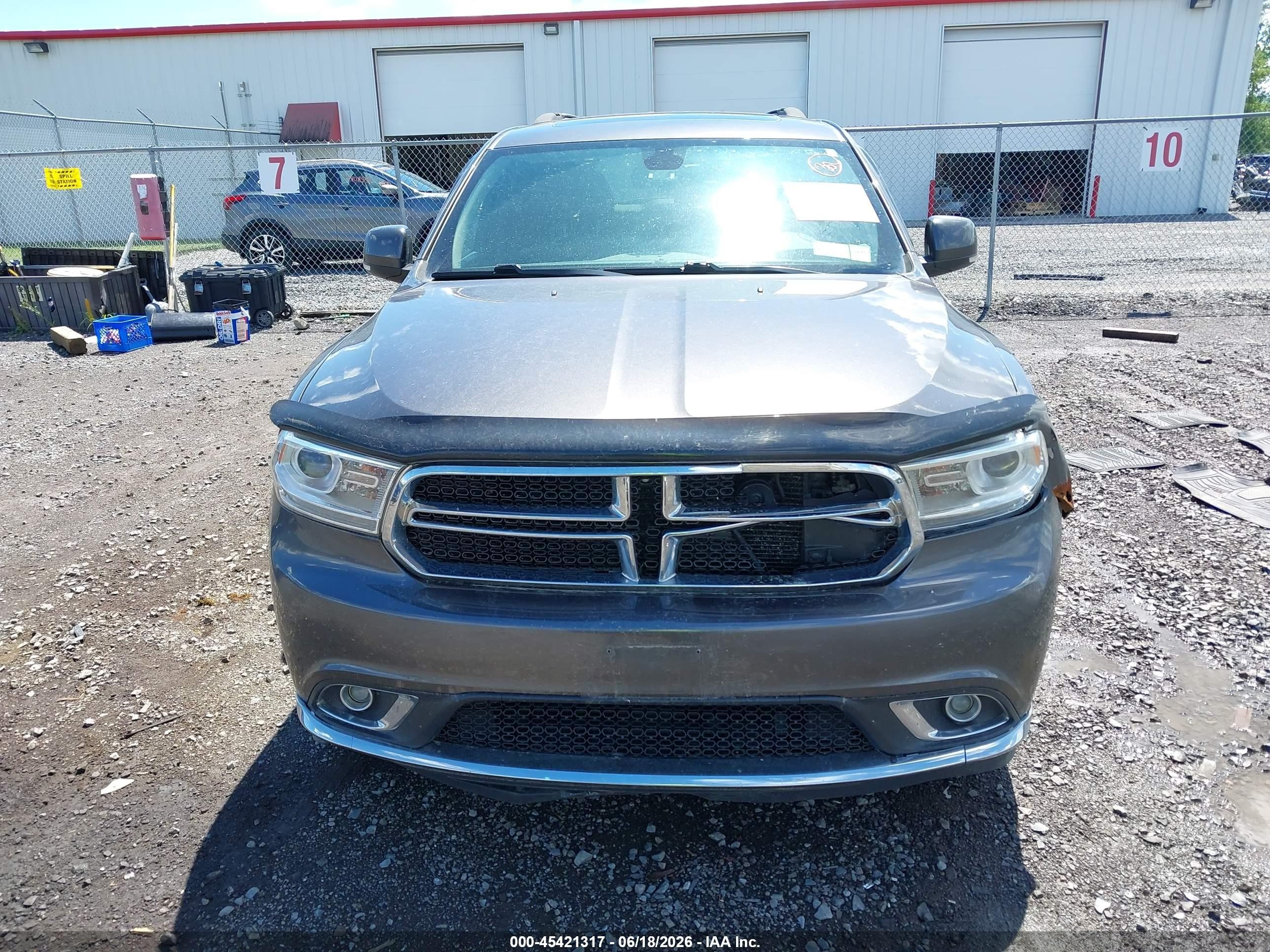 2014 Dodge Durango Limited Gray vin: 1C4RDJDG5EC976287
