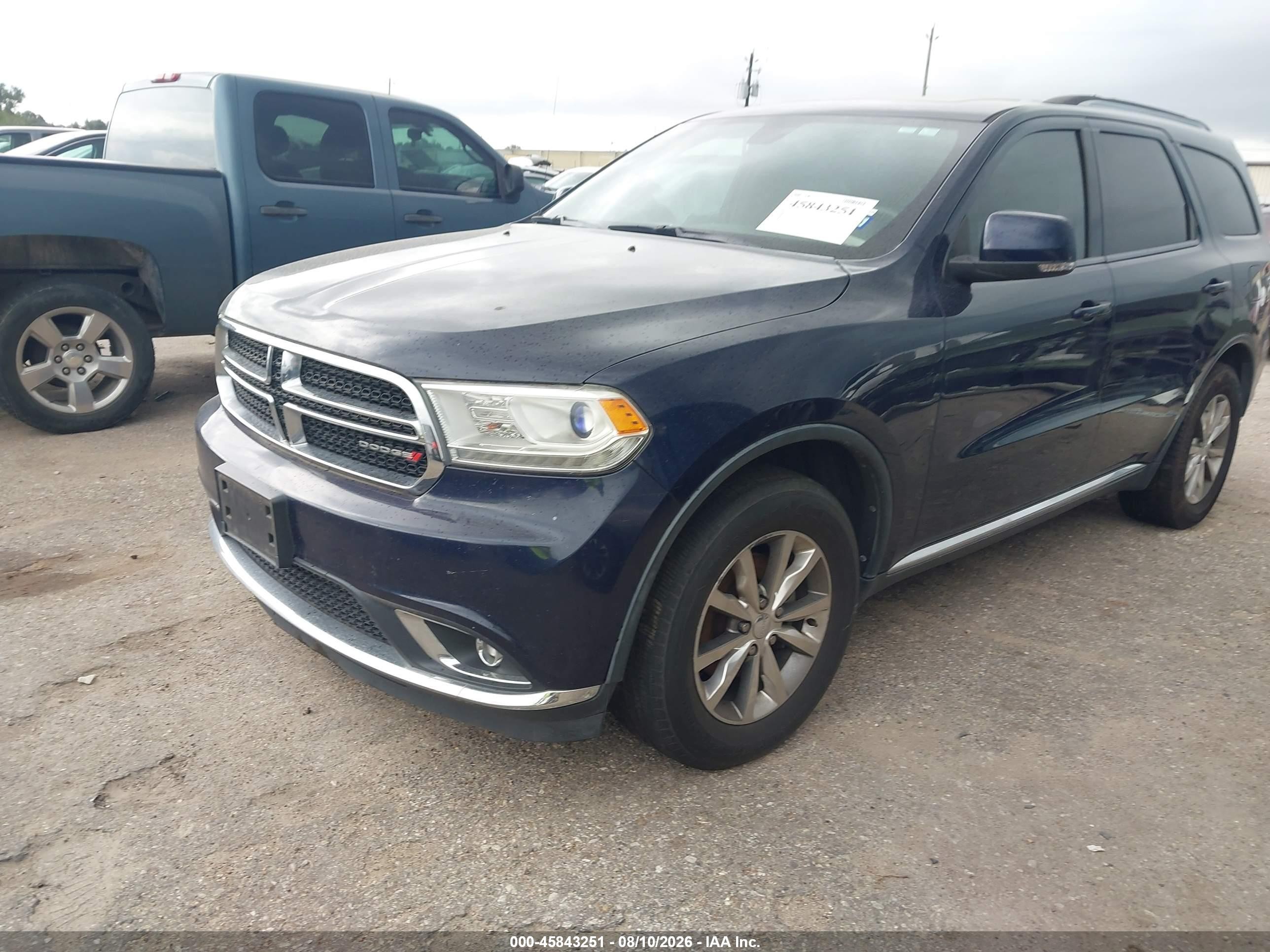 2015 Dodge Durango Limited Синий vin: 1C4RDJDG5FC162254