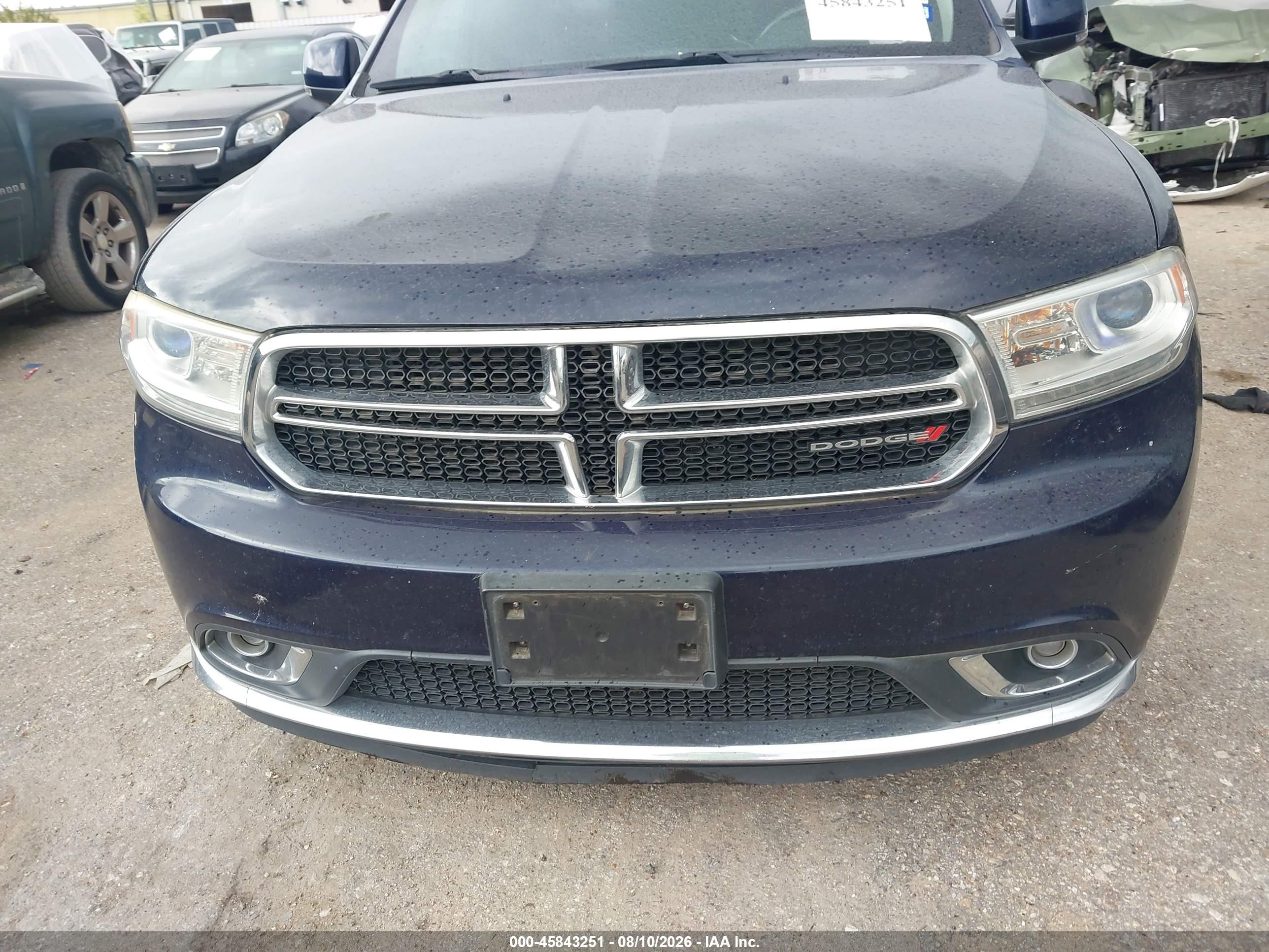 2015 Dodge Durango Limited Синий vin: 1C4RDJDG5FC162254
