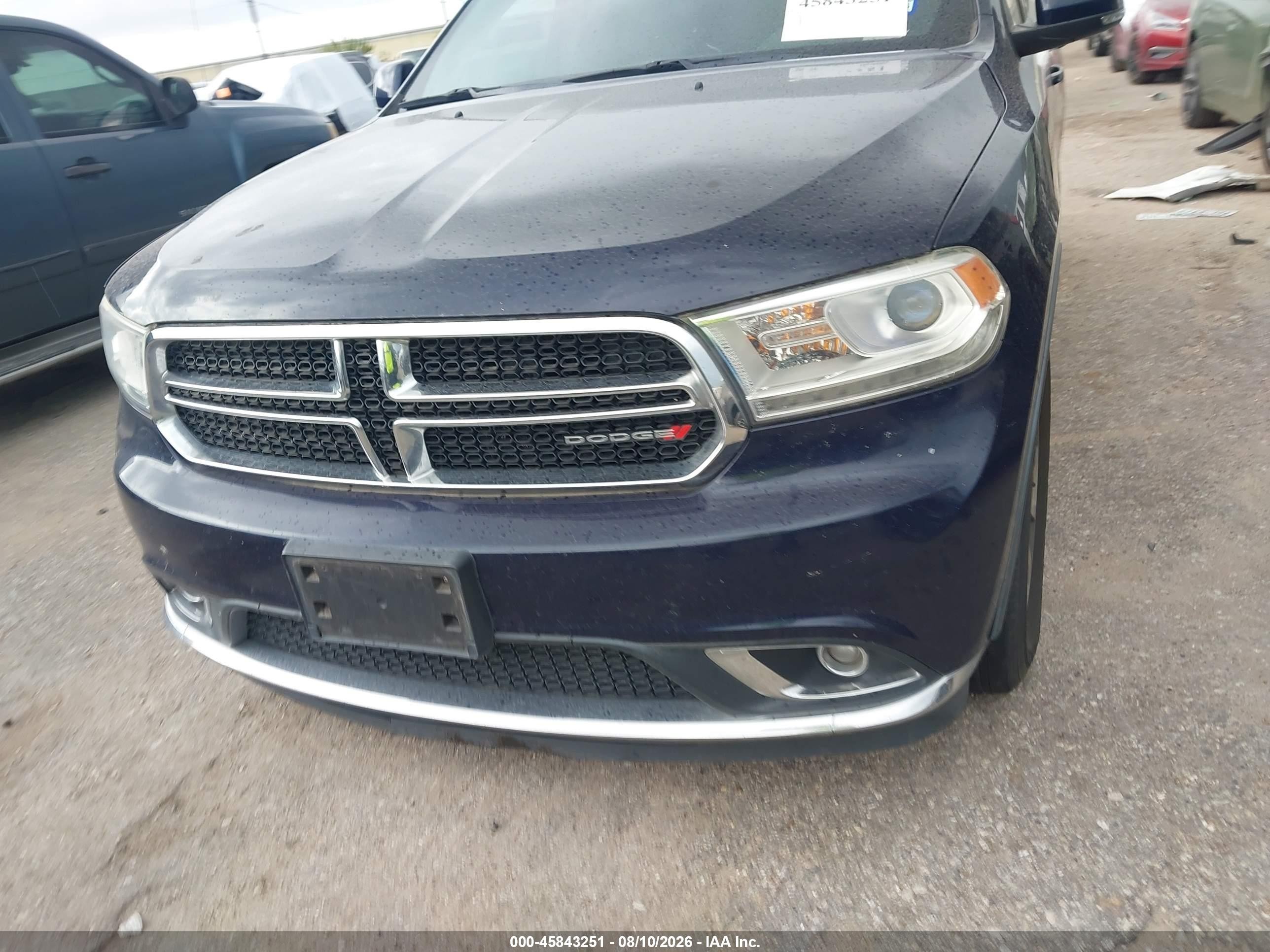 2015 Dodge Durango Limited Синий vin: 1C4RDJDG5FC162254