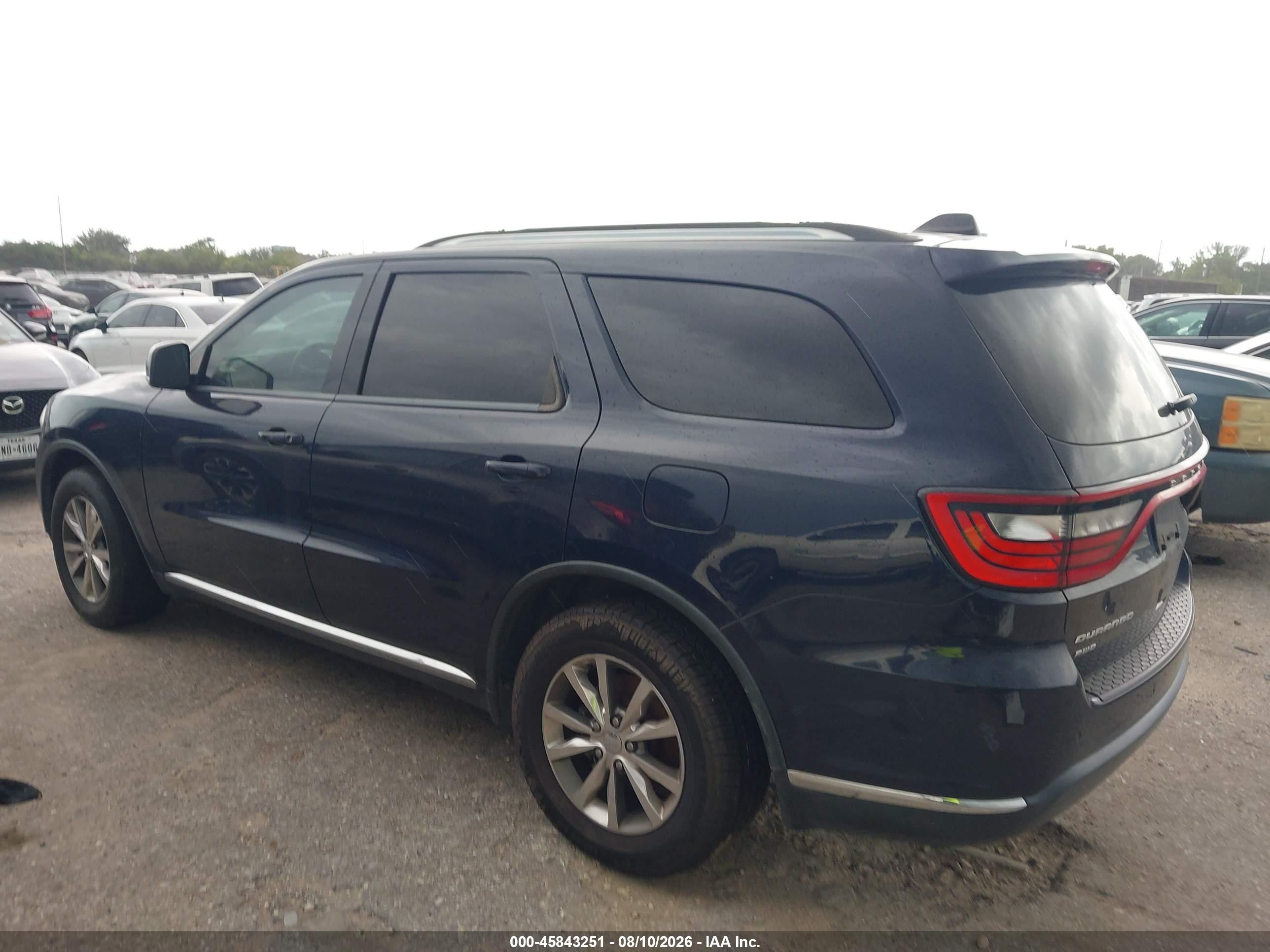 2015 Dodge Durango Limited Синий vin: 1C4RDJDG5FC162254