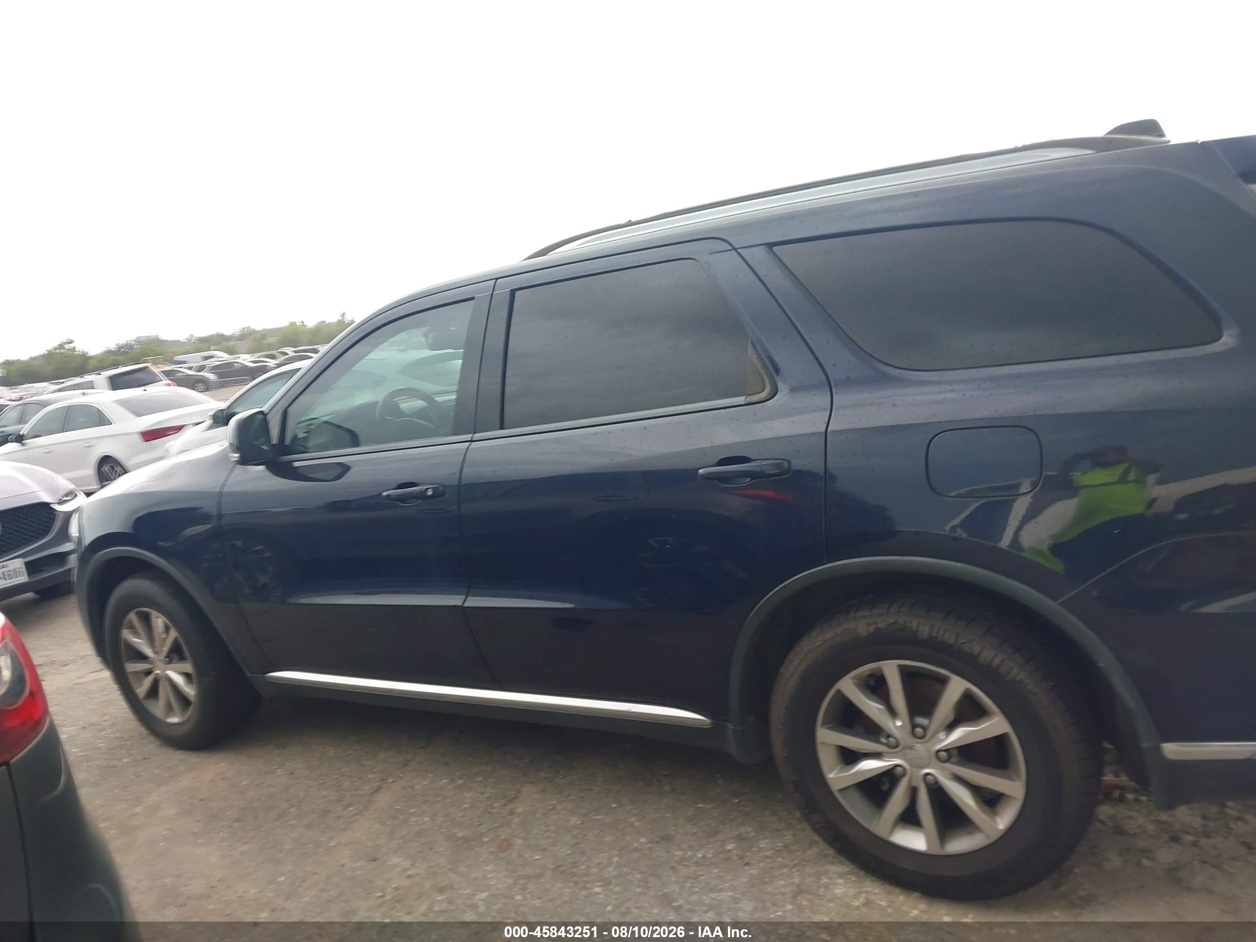2015 Dodge Durango Limited Синий vin: 1C4RDJDG5FC162254