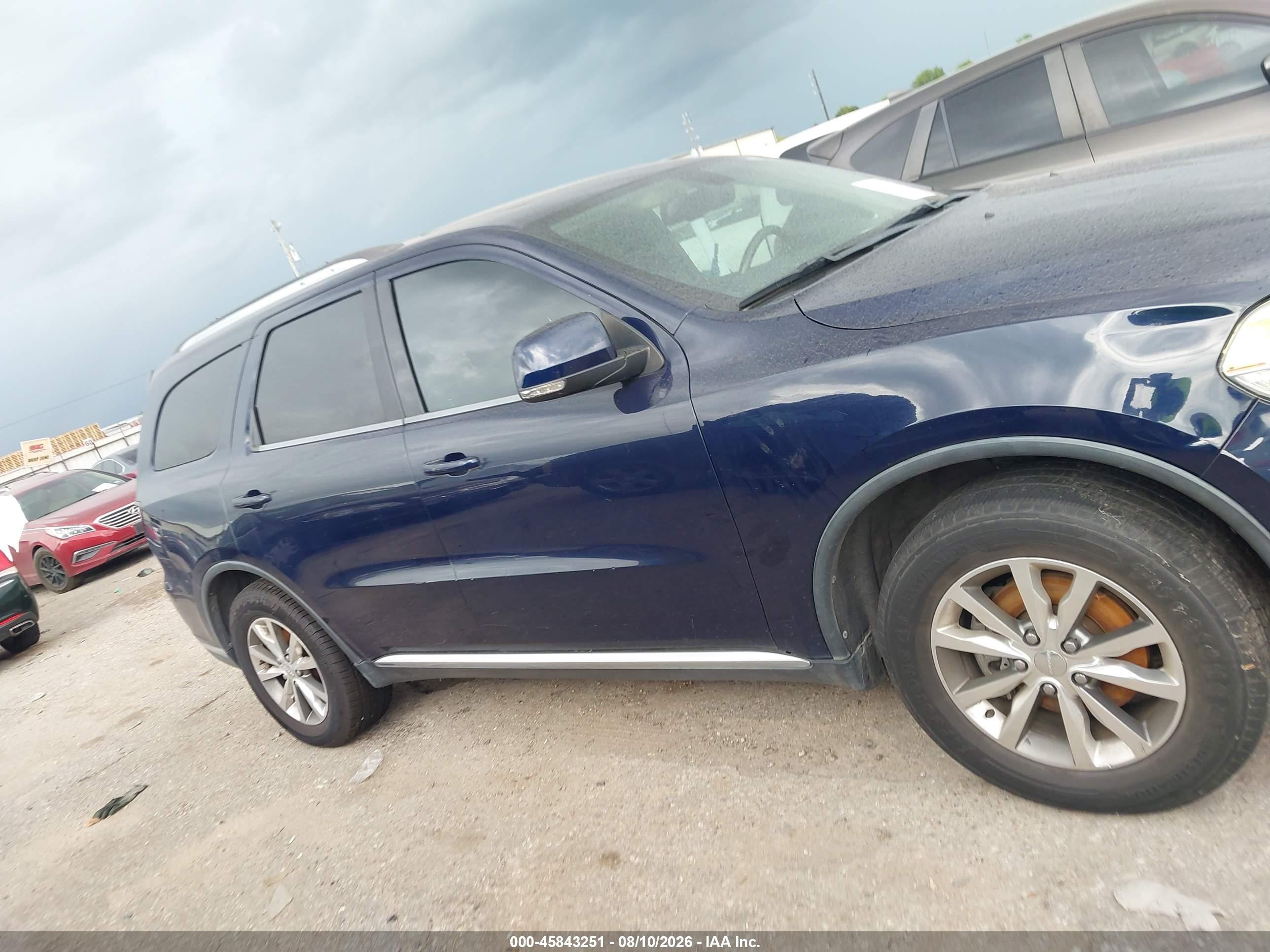 2015 Dodge Durango Limited Синий vin: 1C4RDJDG5FC162254