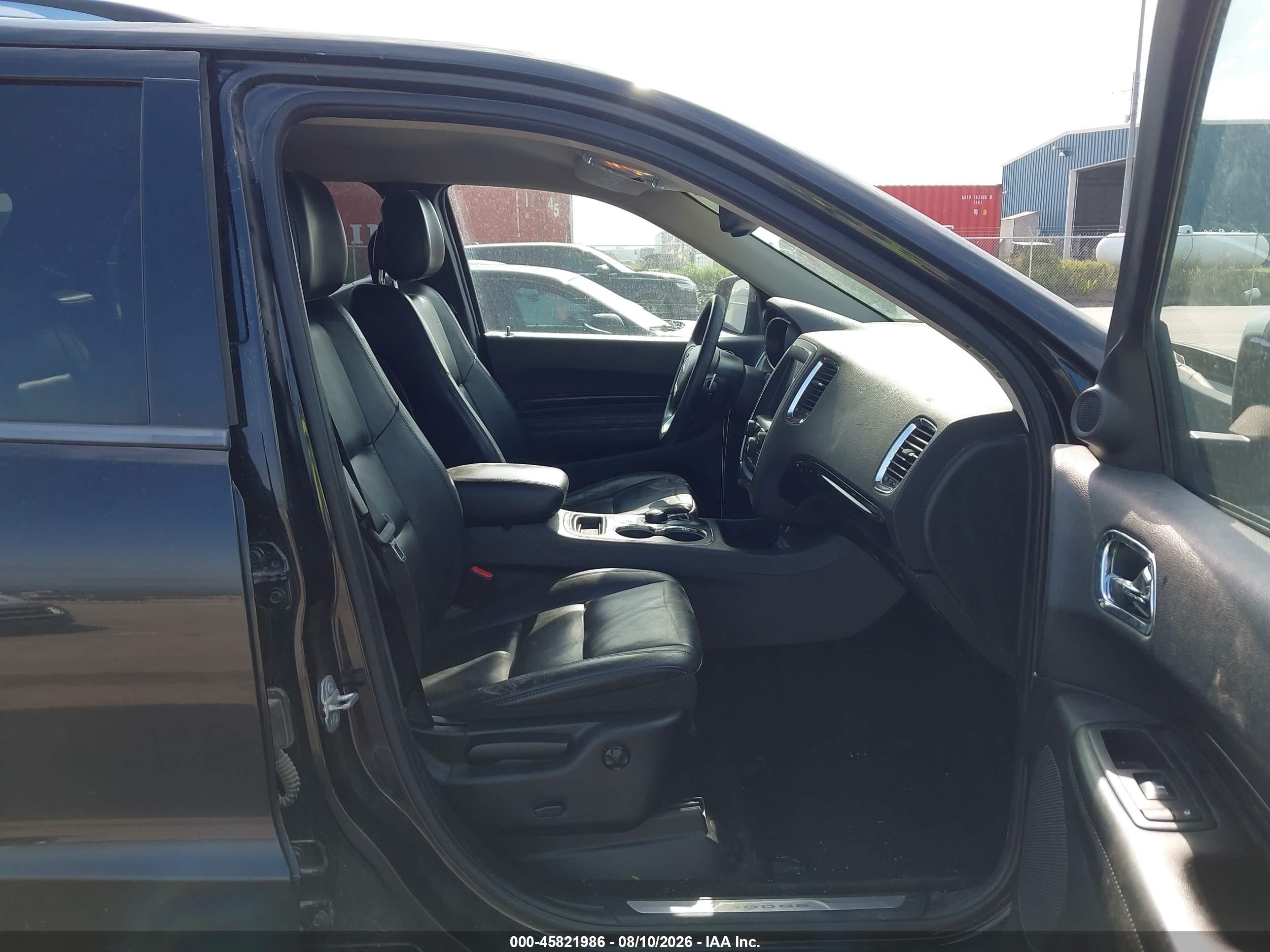 2015 Dodge Durango Limited Black vin: 1C4RDJDG5FC709586