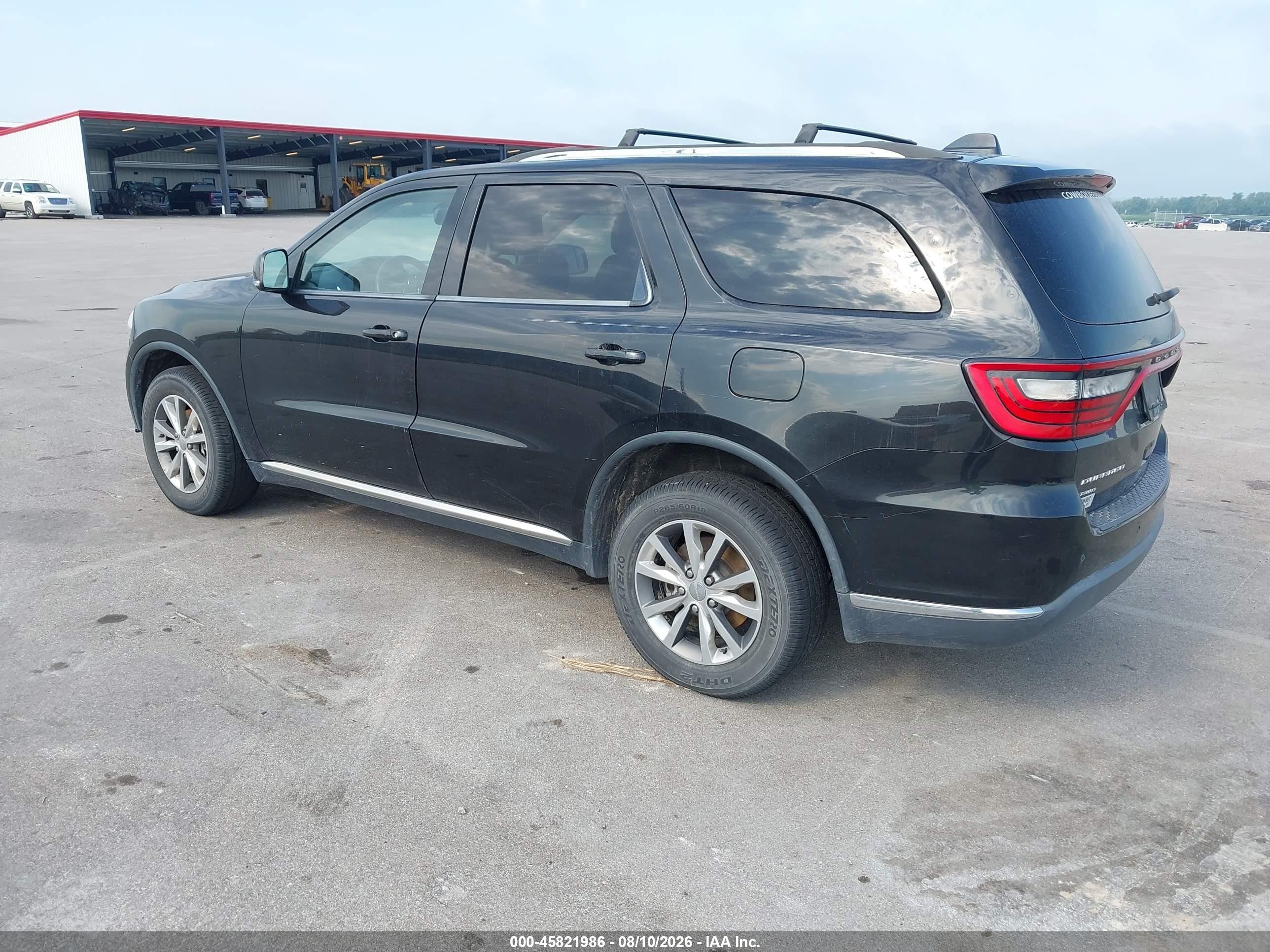 2015 Dodge Durango Limited Black vin: 1C4RDJDG5FC709586