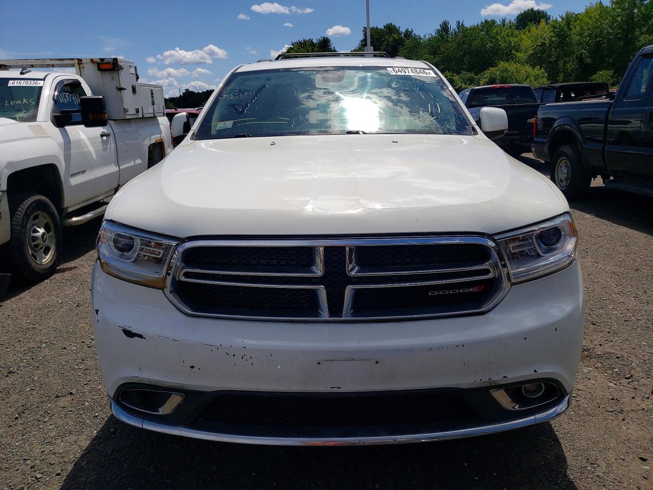 2015 Dodge Durango Limited Белый vin: 1C4RDJDG5FC715551