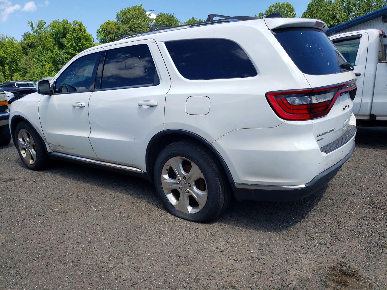 2015 Dodge Durango Limited Белый vin: 1C4RDJDG5FC715551