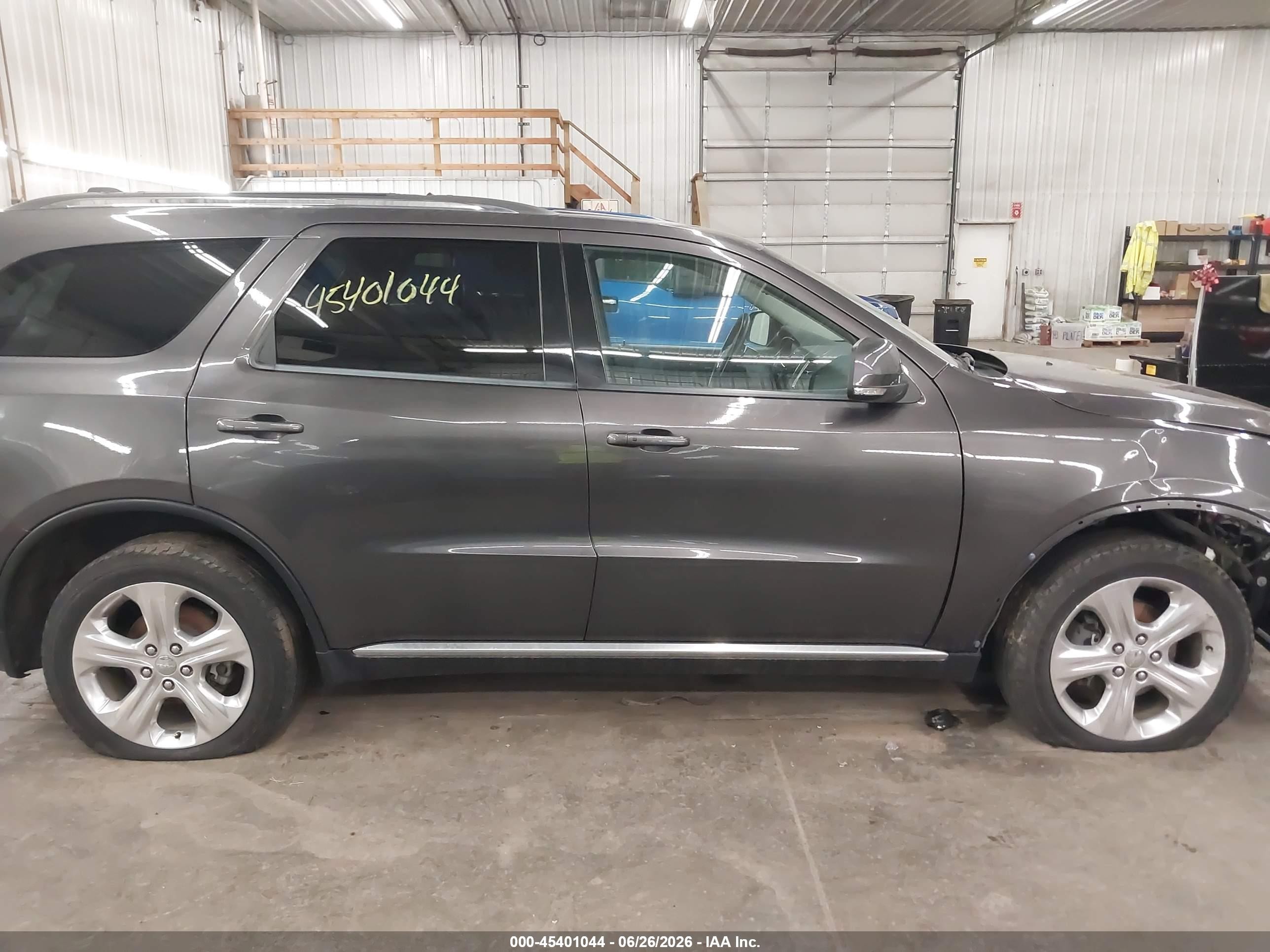 2015 Dodge Durango Limited Gray vin: 1C4RDJDG5FC760747