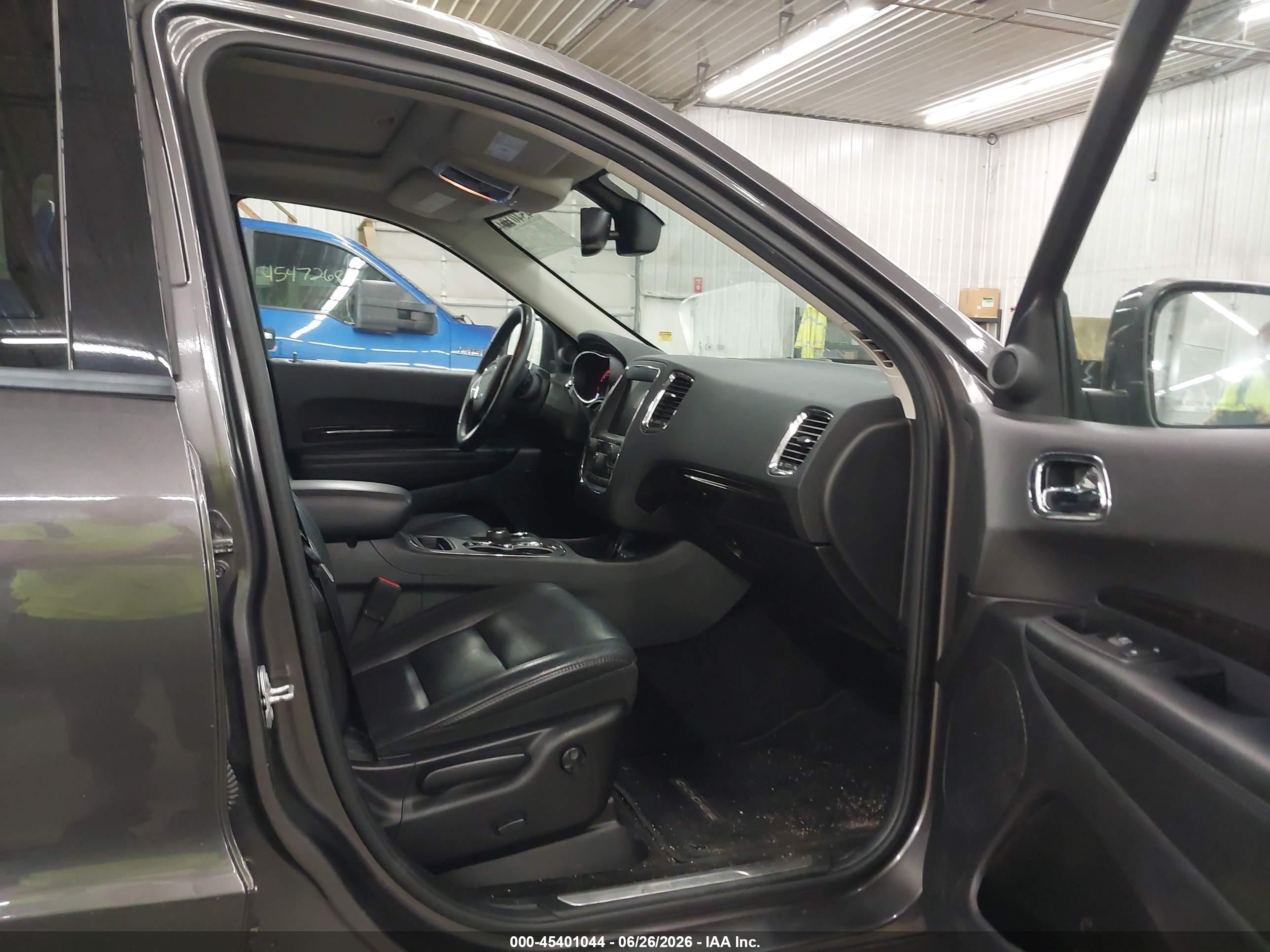 2015 Dodge Durango Limited Gray vin: 1C4RDJDG5FC760747