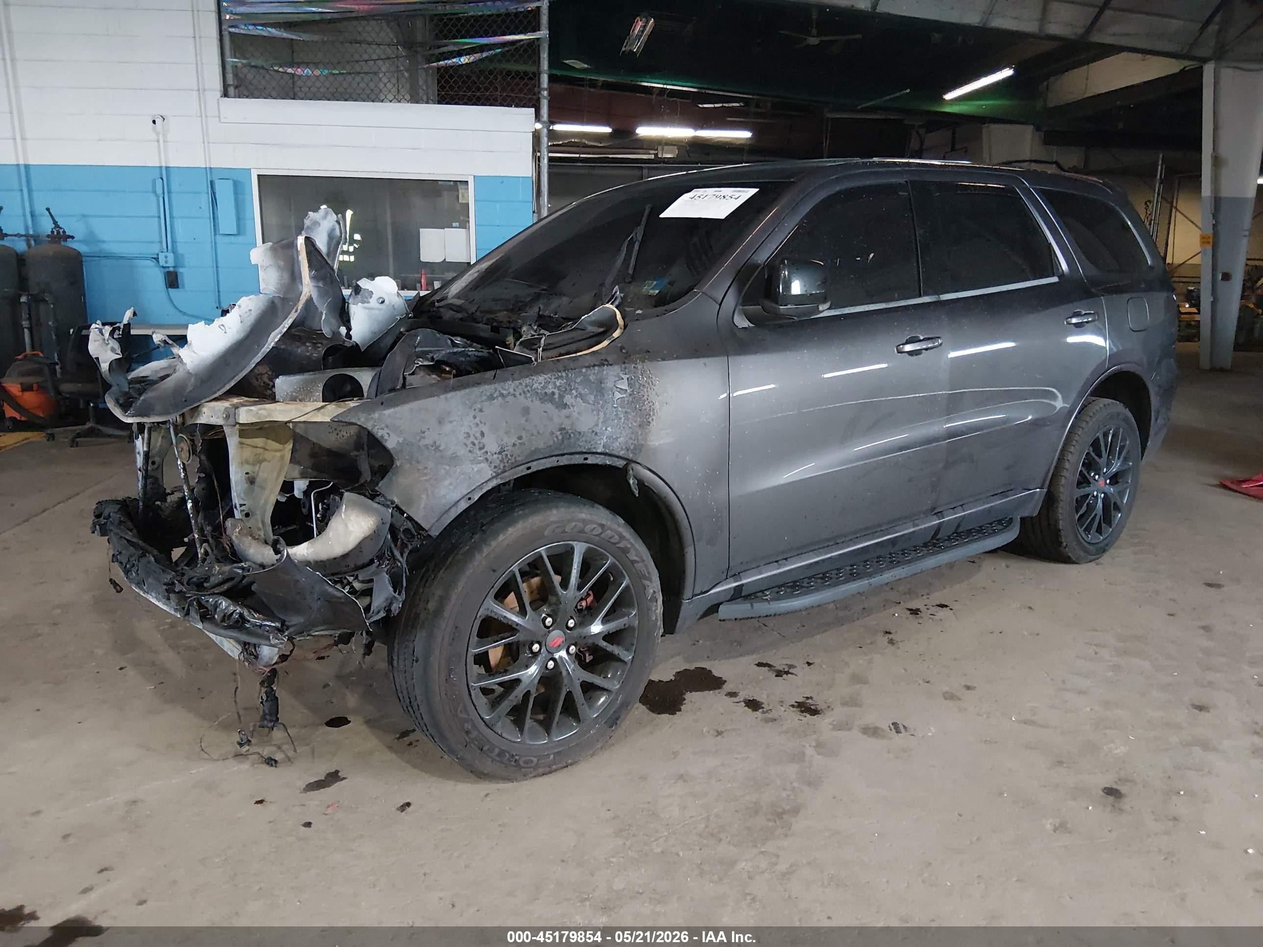 2015 Dodge Durango Limited Gray vin: 1C4RDJDG5FC888941