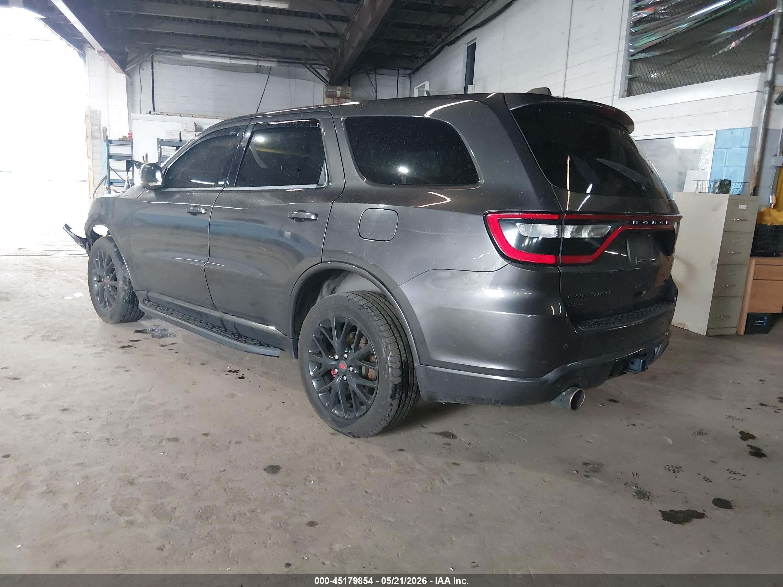 2015 Dodge Durango Limited Gray vin: 1C4RDJDG5FC888941