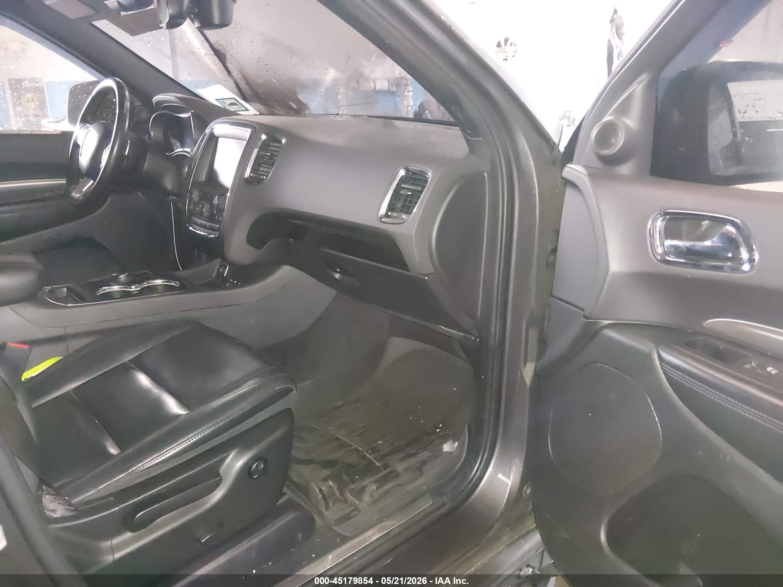 2015 Dodge Durango Limited Gray vin: 1C4RDJDG5FC888941