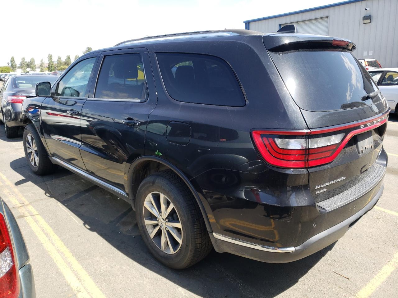 2016 Dodge Durango Limited Black vin: 1C4RDJDG5GC341072