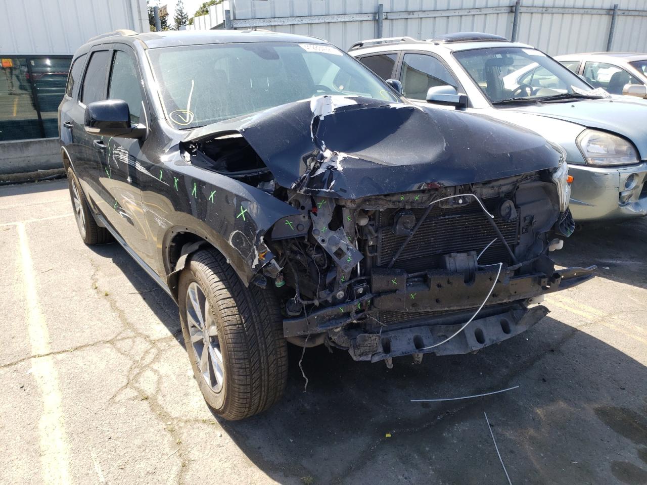 2016 Dodge Durango Limited Black vin: 1C4RDJDG5GC341072