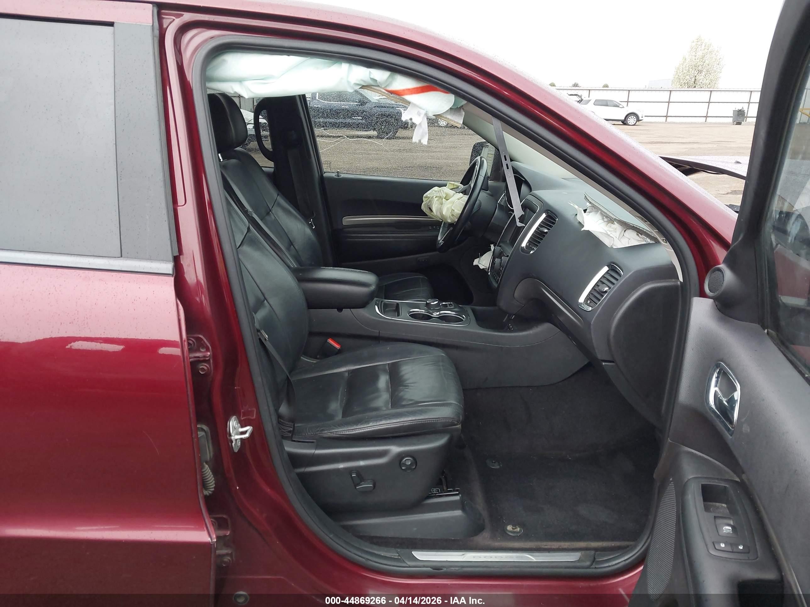 2017 Dodge Durango Gt Awd Maroon vin: 1C4RDJDG5HC725239