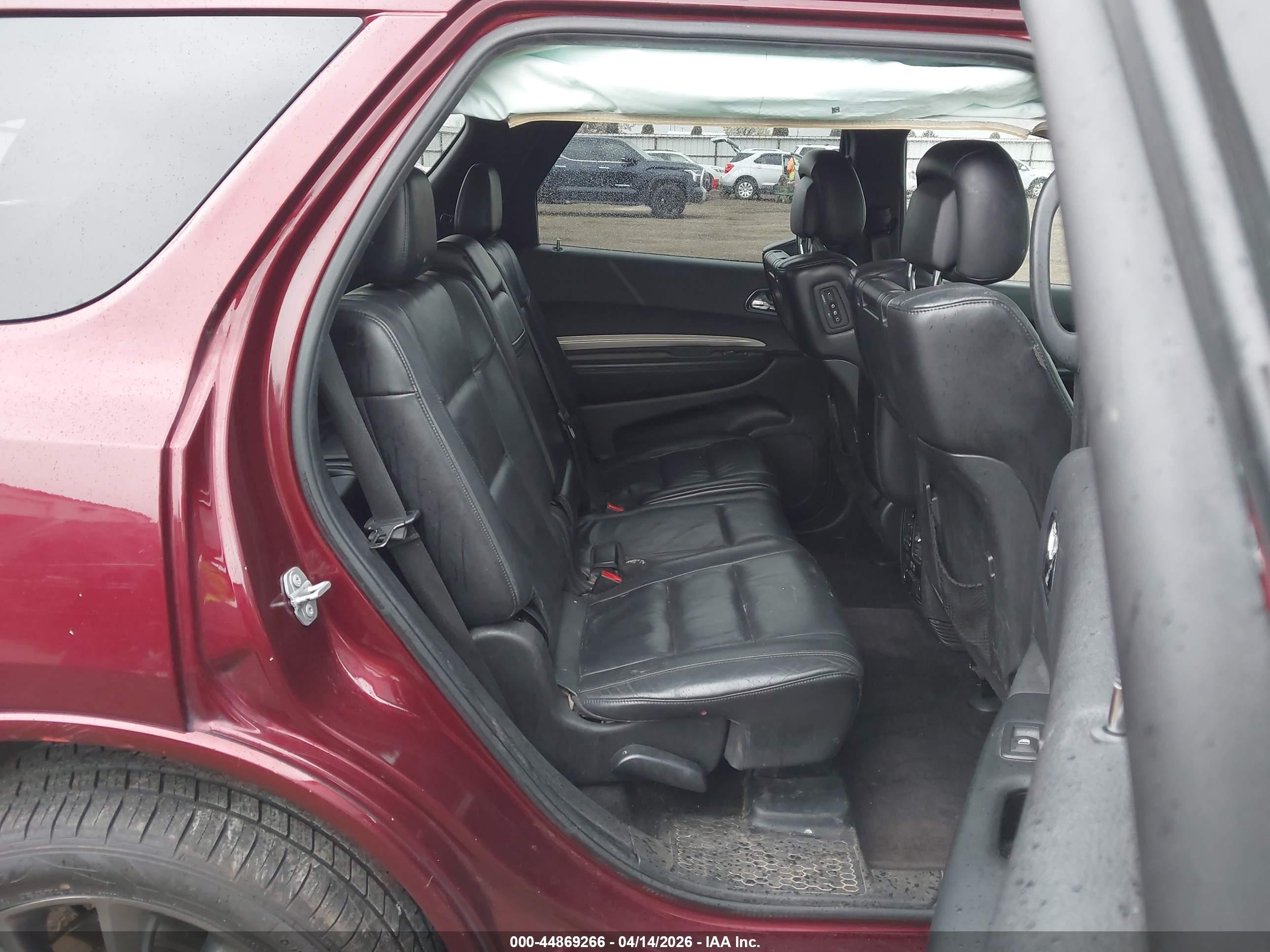 2017 Dodge Durango Gt Awd Maroon vin: 1C4RDJDG5HC725239