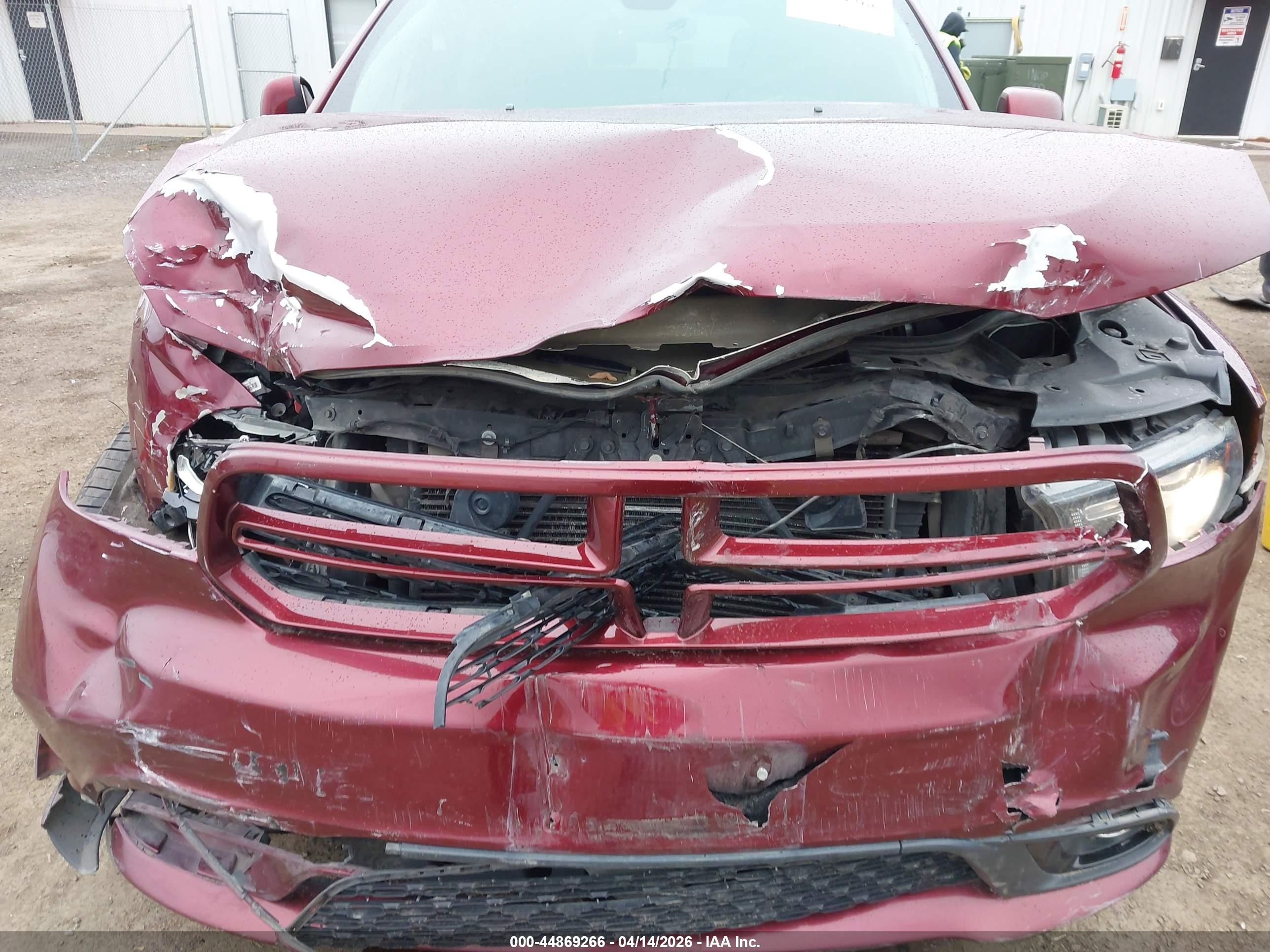 2017 Dodge Durango Gt Awd Maroon vin: 1C4RDJDG5HC725239