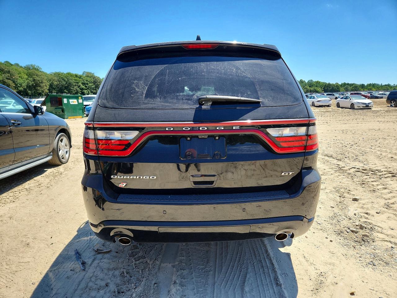 2019 Dodge Durango Gt Black vin: 1C4RDJDG5KC853455