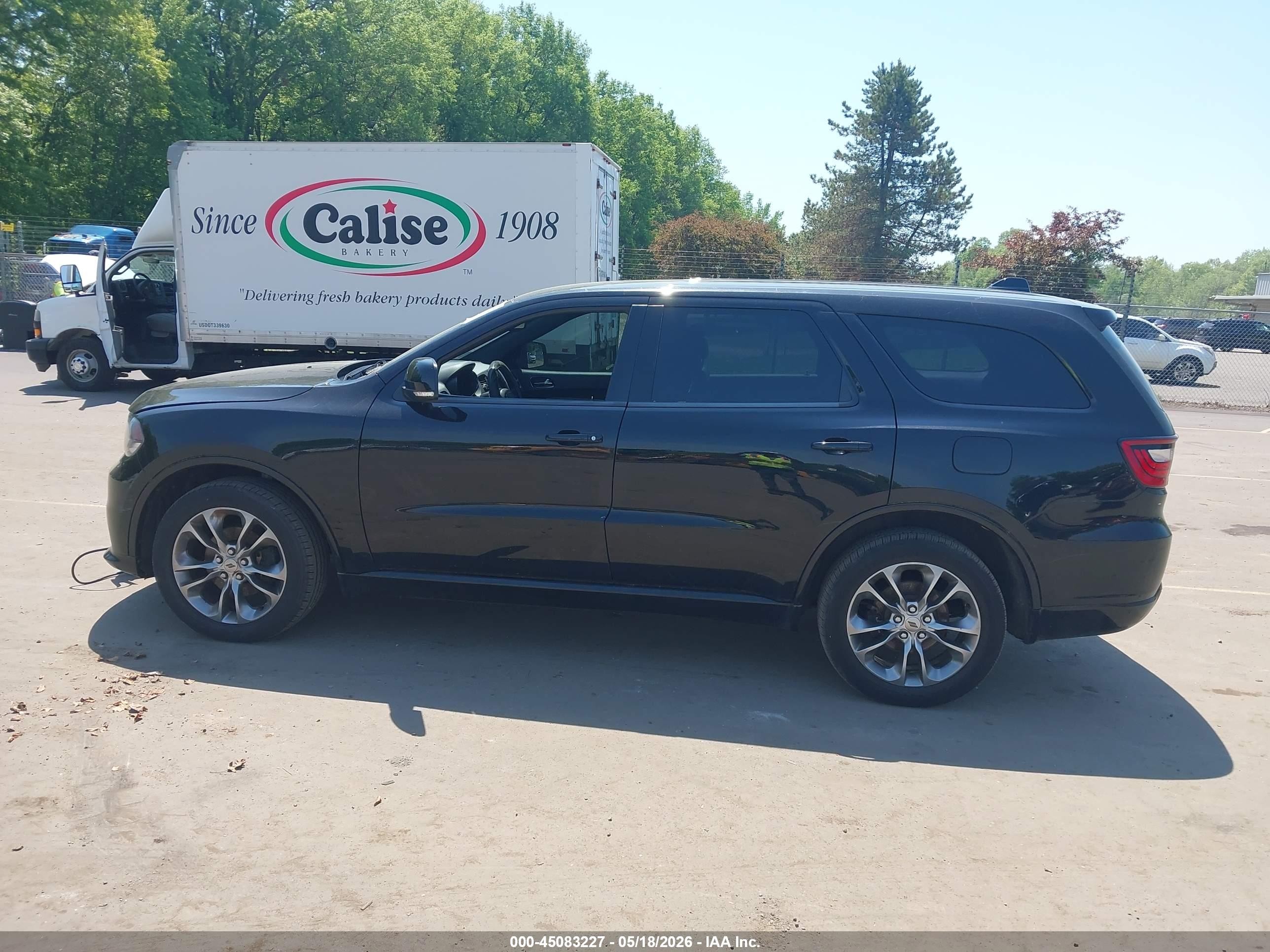 2020 Dodge Durango Gt Plus Awd Black vin: 1C4RDJDG5LC308602