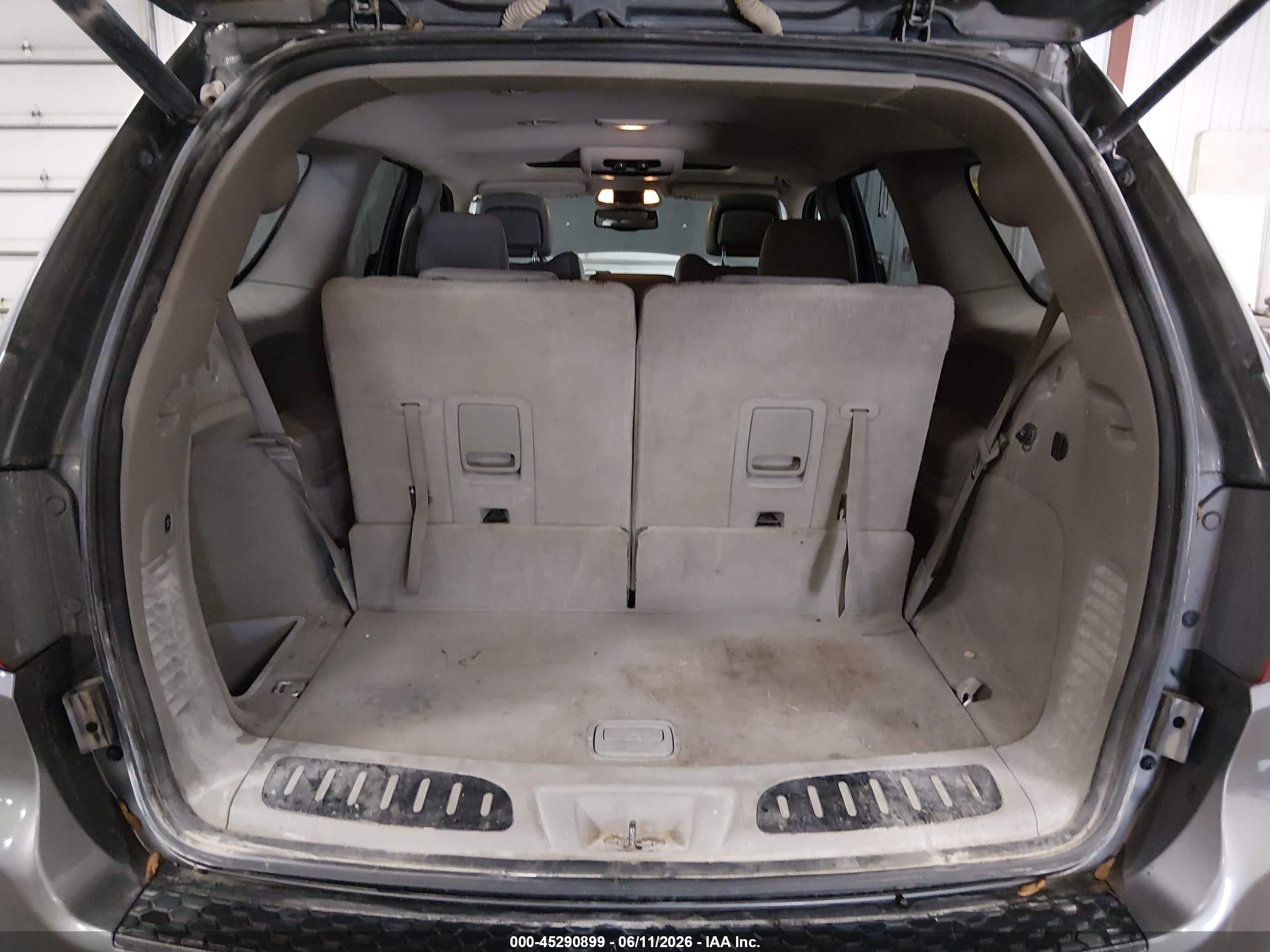 2012 Dodge Durango Crew Серый vin: 1C4RDJDG6CC164297