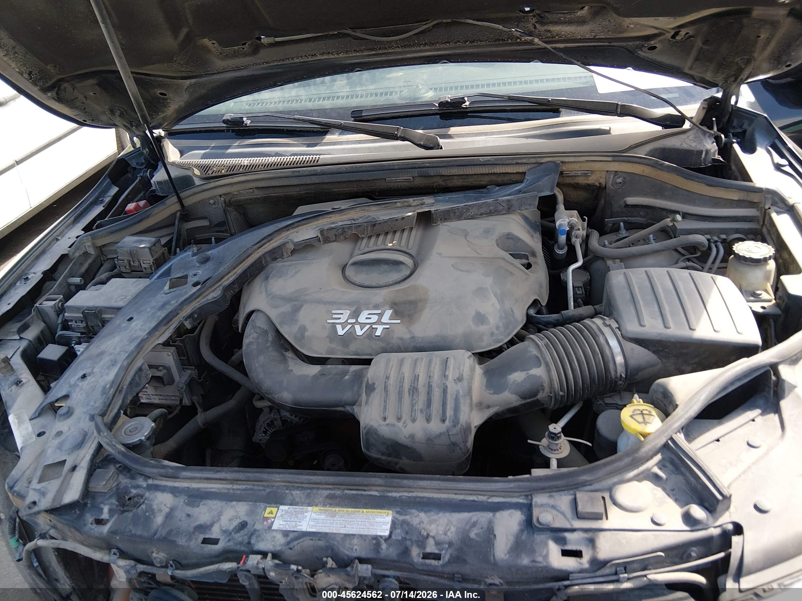 2012 Dodge Durango Crew Черный vin: 1C4RDJDG6CC169127