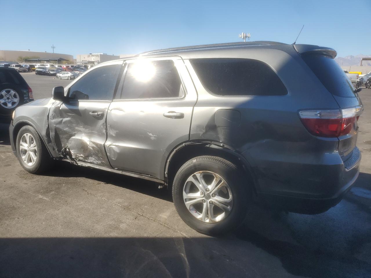 2012 Dodge Durango Crew Gray vin: 1C4RDJDG6CC294953