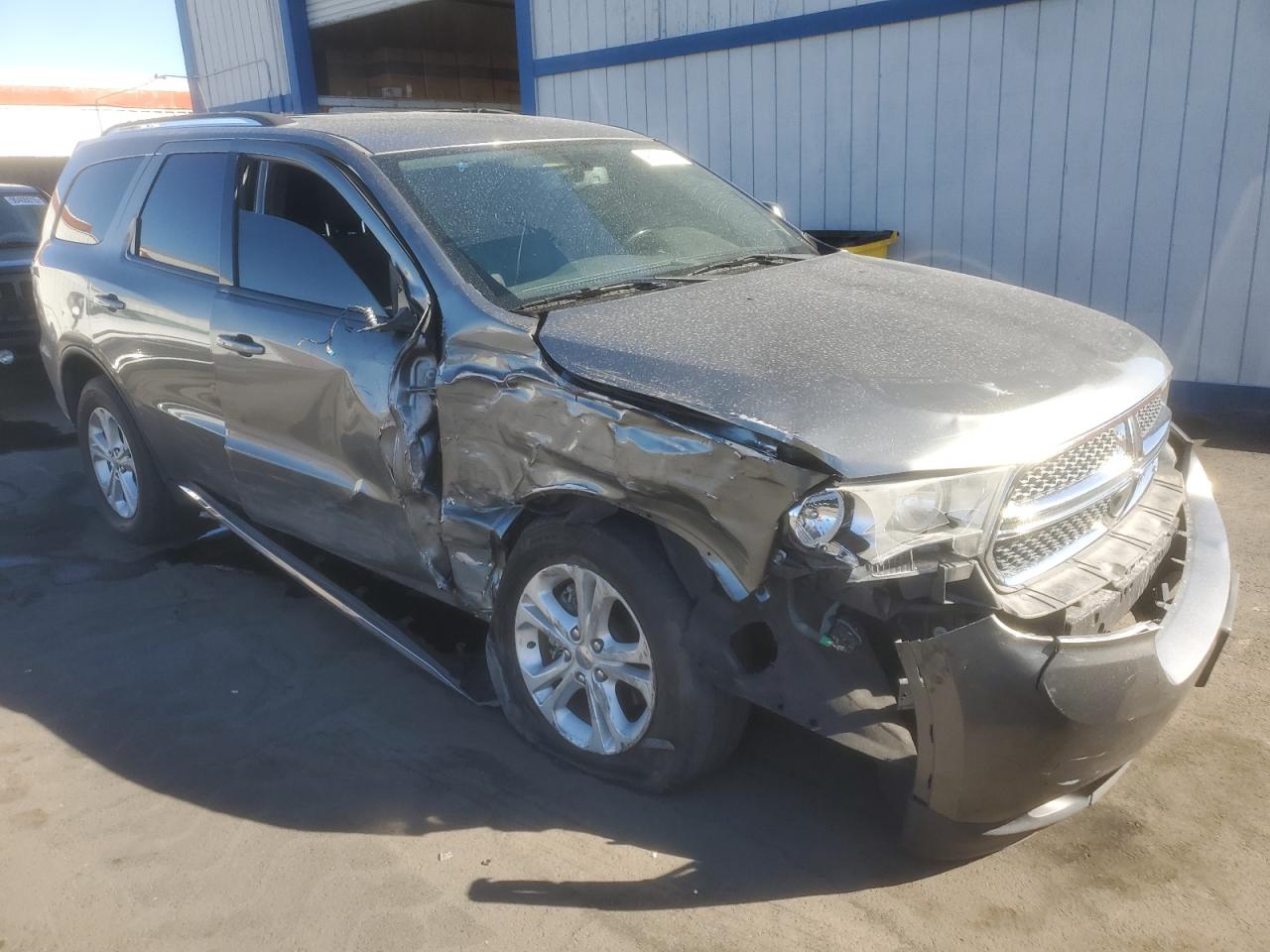 2012 Dodge Durango Crew Gray vin: 1C4RDJDG6CC294953