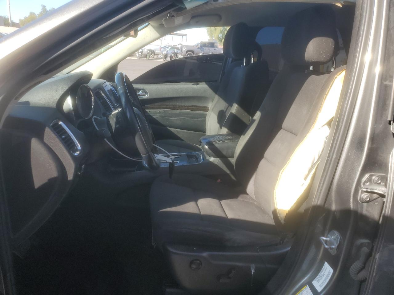 2012 Dodge Durango Crew Gray vin: 1C4RDJDG6CC294953