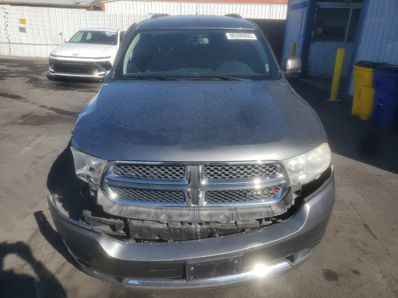 2012 Dodge Durango Crew Gray vin: 1C4RDJDG6CC294953